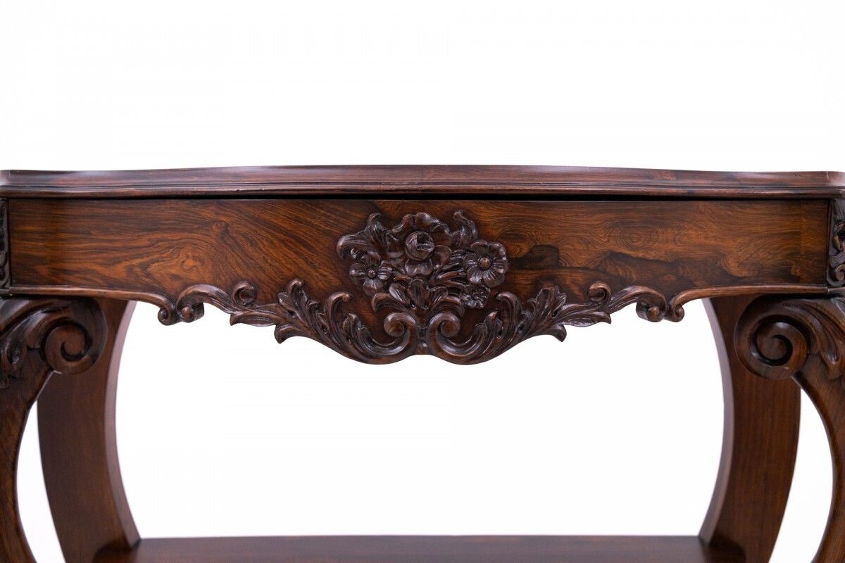 Rosewood Console, France, Circa 1890. After Renovation. photo buy