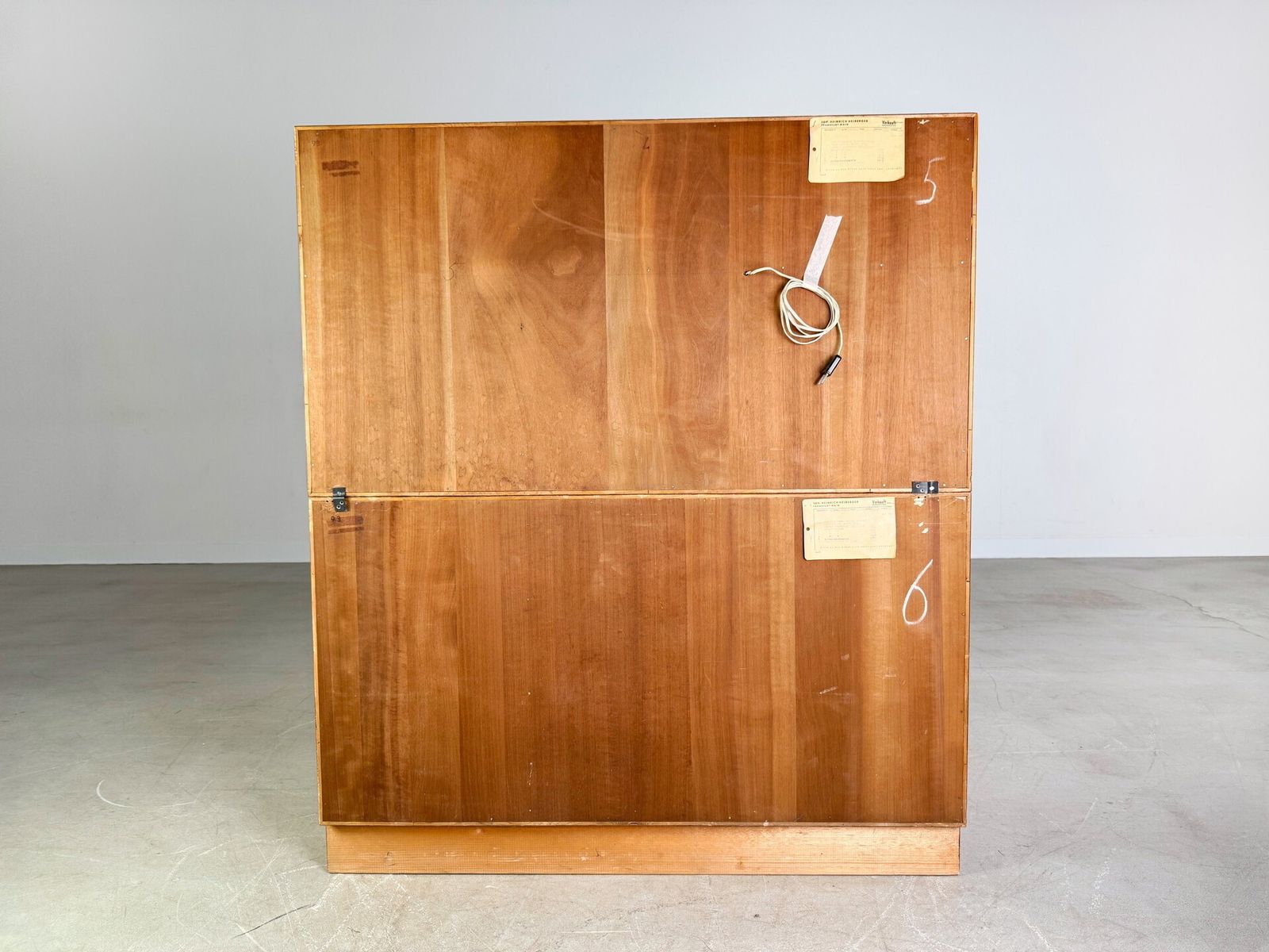 Original Midcentury Georg Satink Chest Of Drawers Secretary Wk Furniture Teak photo for sale