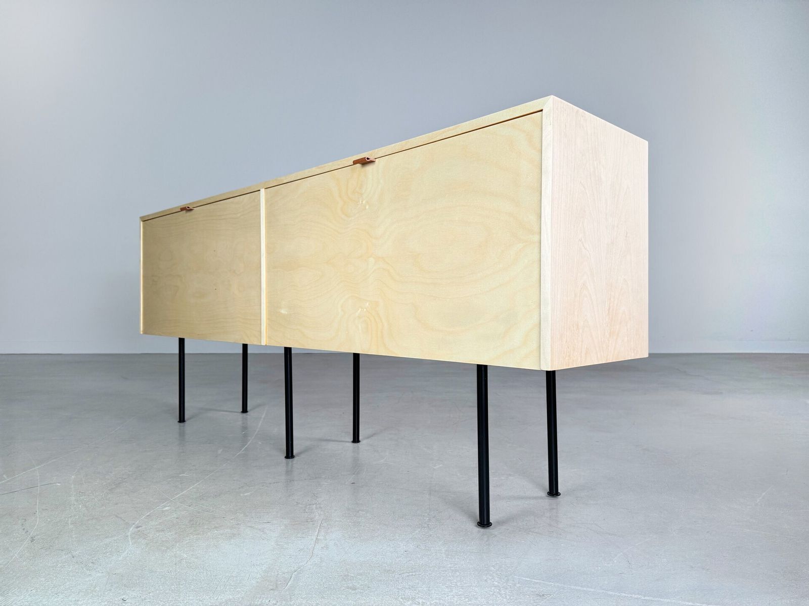 Furniture Original Midcentury Florence Knoll Sideboard 1950 Maple Knoll International photo