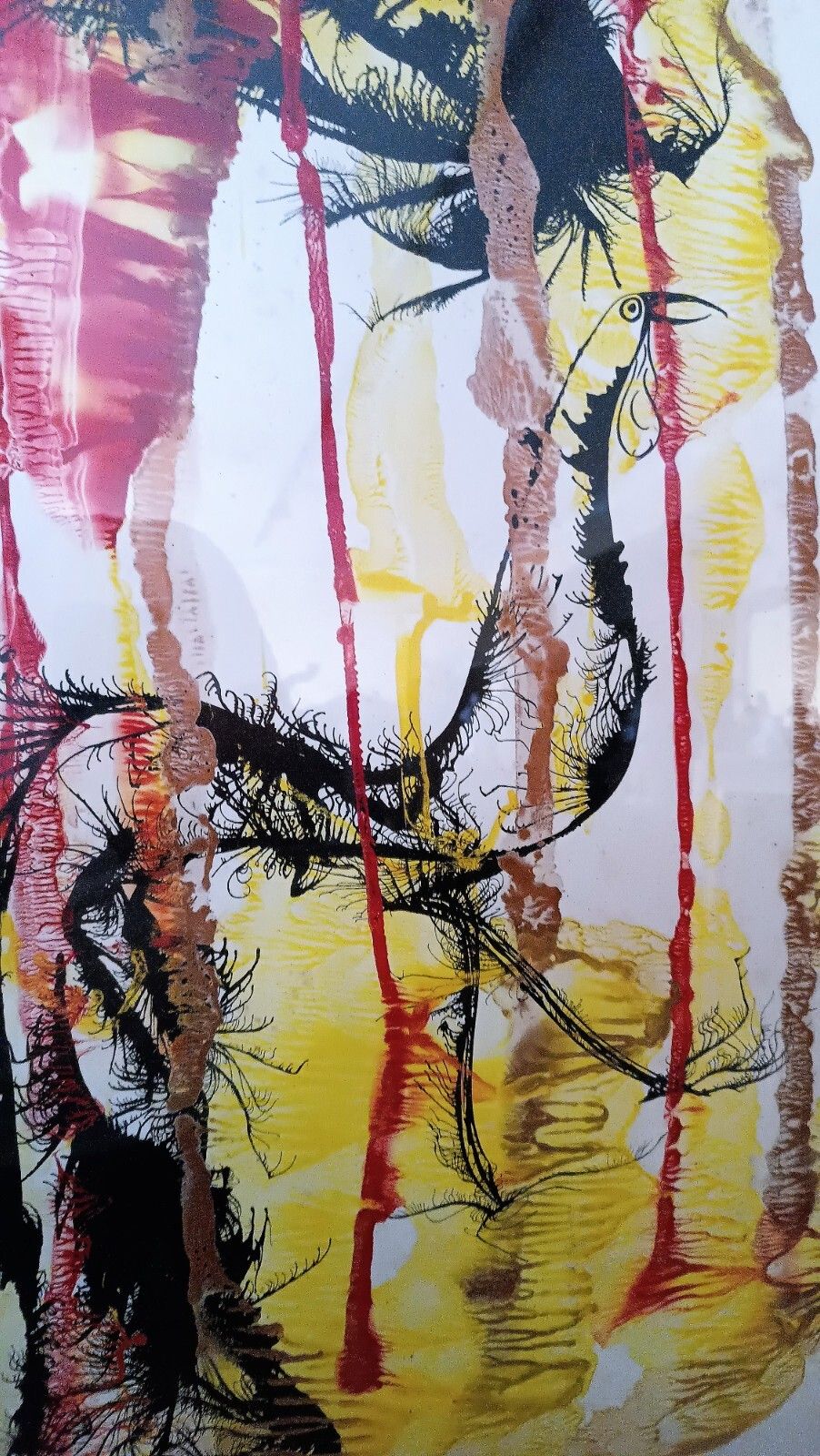 Sage Vernis (1916) Gino Falzon 1969 Cardboard Acrylic Painting photo for sale
