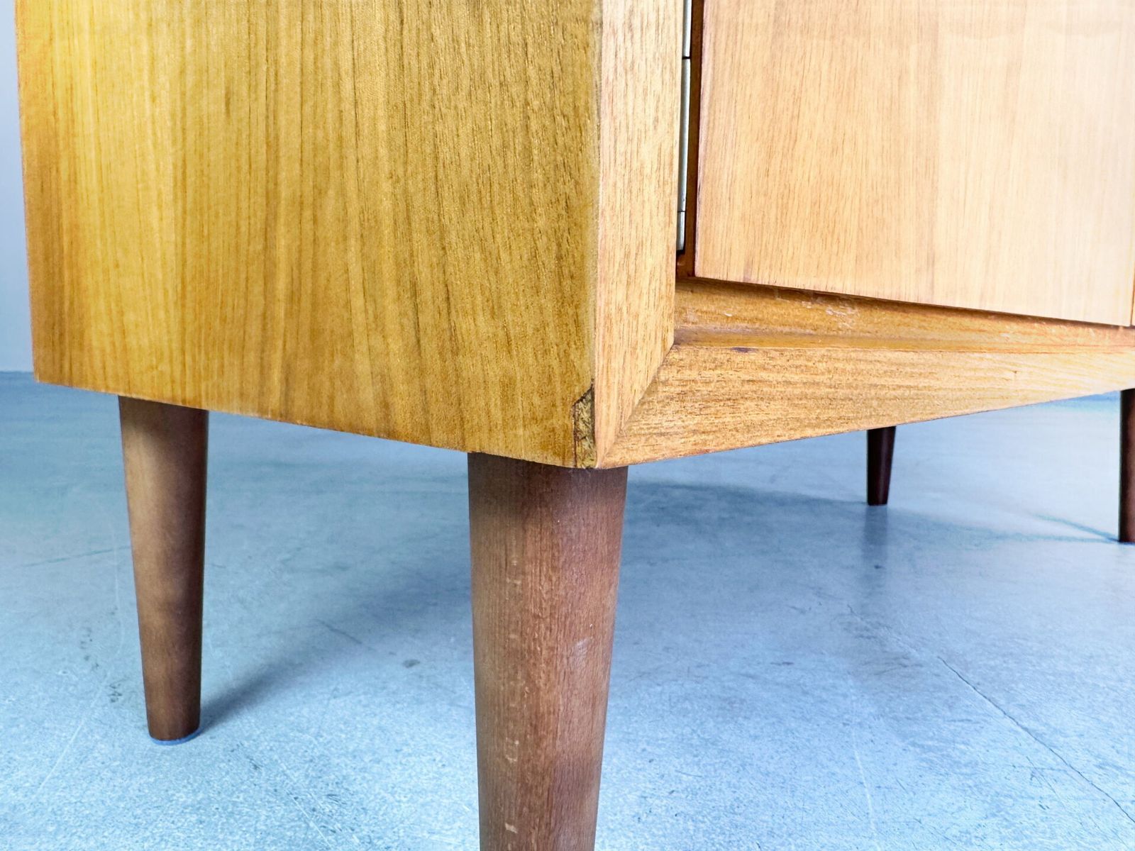Furniture Midcentury Sideboard Wk Möbel Walnut 1960s Vintage Chest Of Drawers photo