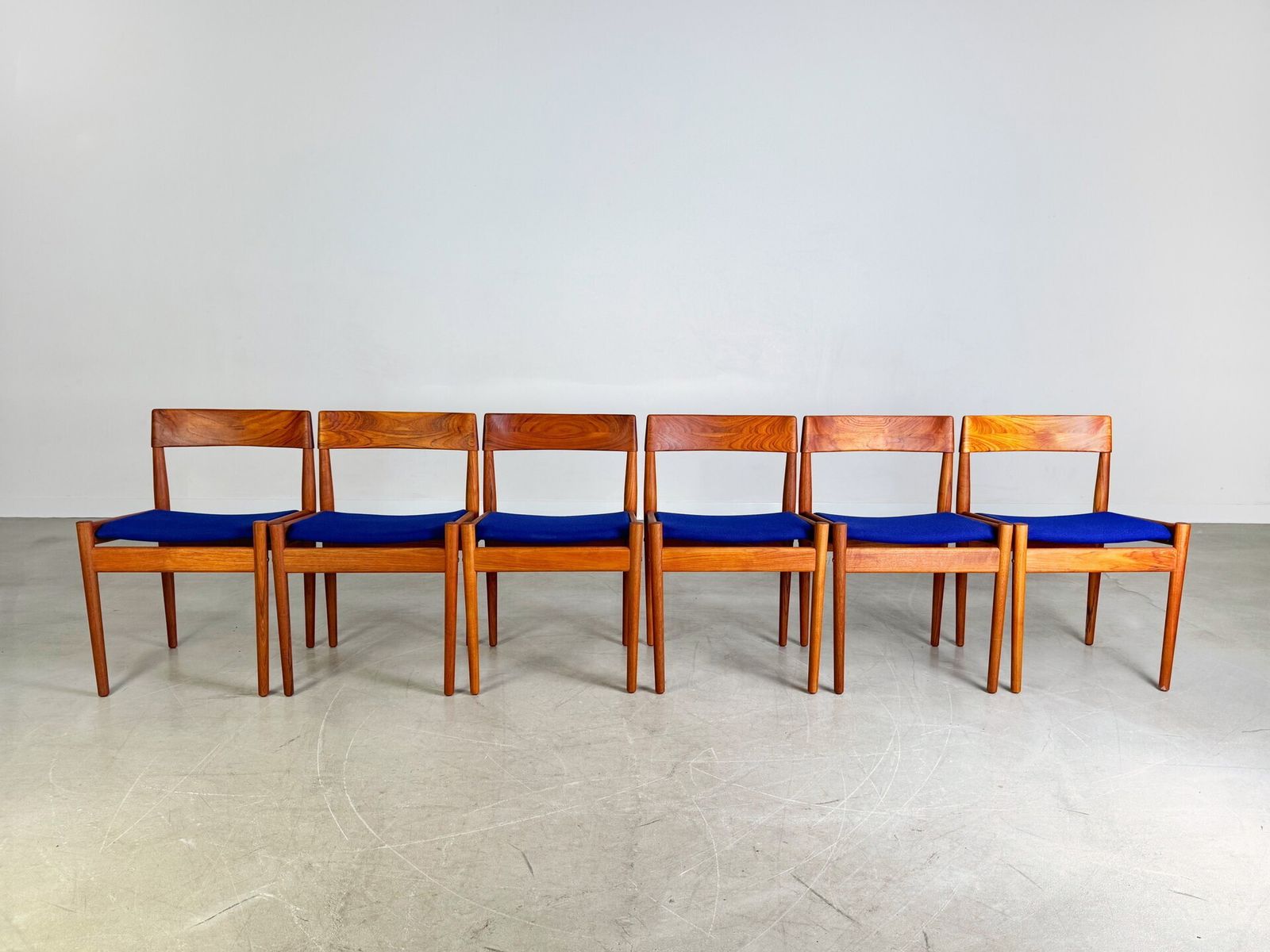 6x Original Grete Jalk Midcentury Chair Poul Jeppesens Rosewood photo Furniture