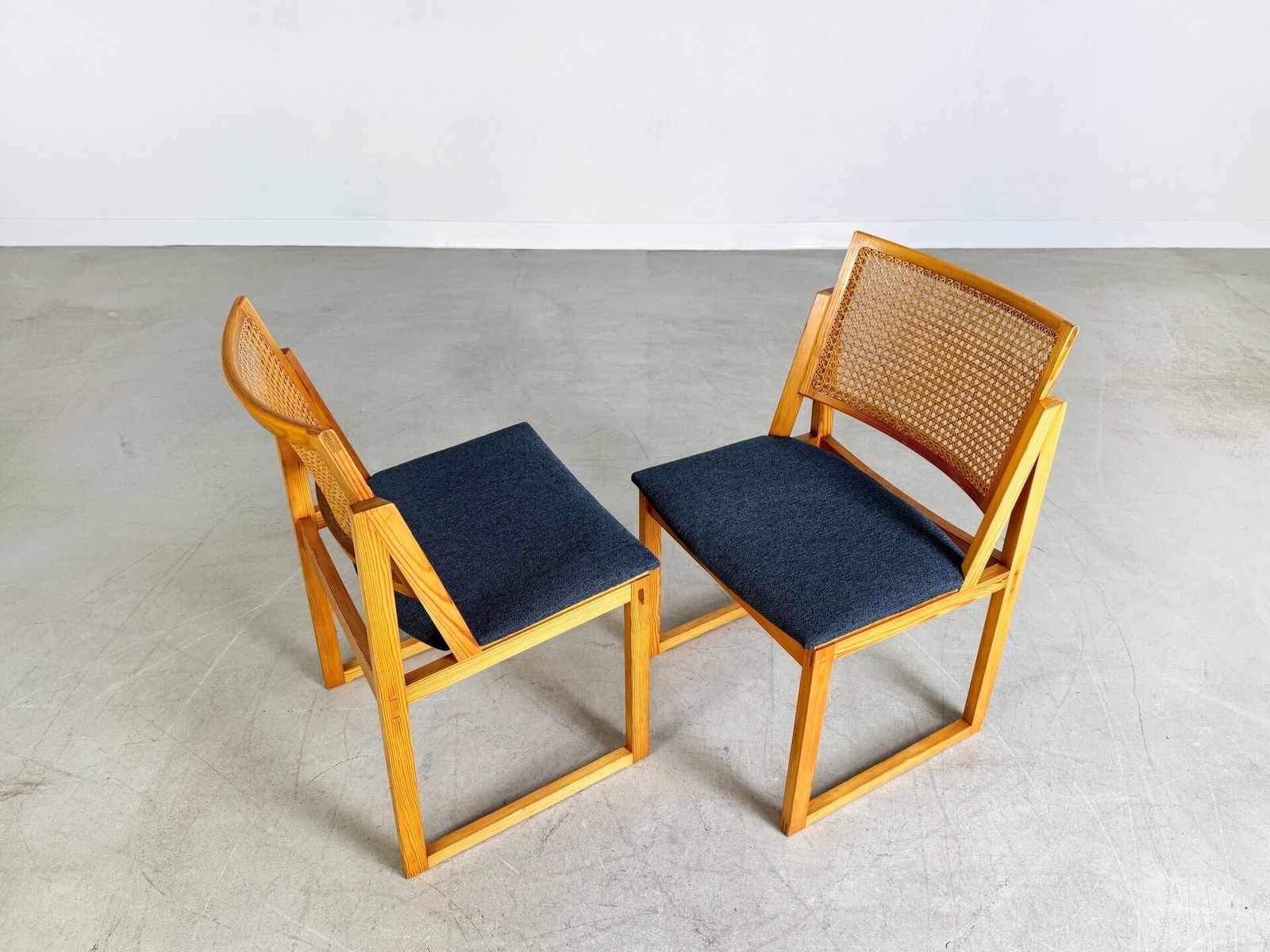 Original Set Of 2 Kai Lyngfeldt Larsen Chair Midcentury Søborg 5262 photo buy