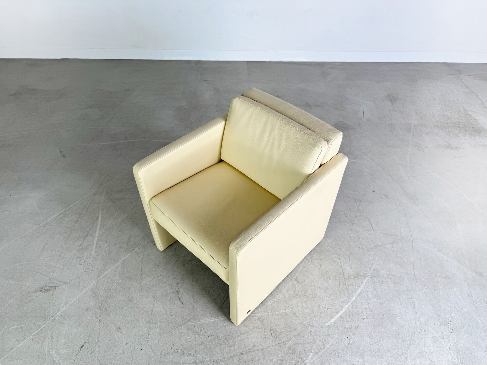Original Rolf Benz Armchair Ego G Leather Beige Design Armchair photo buy