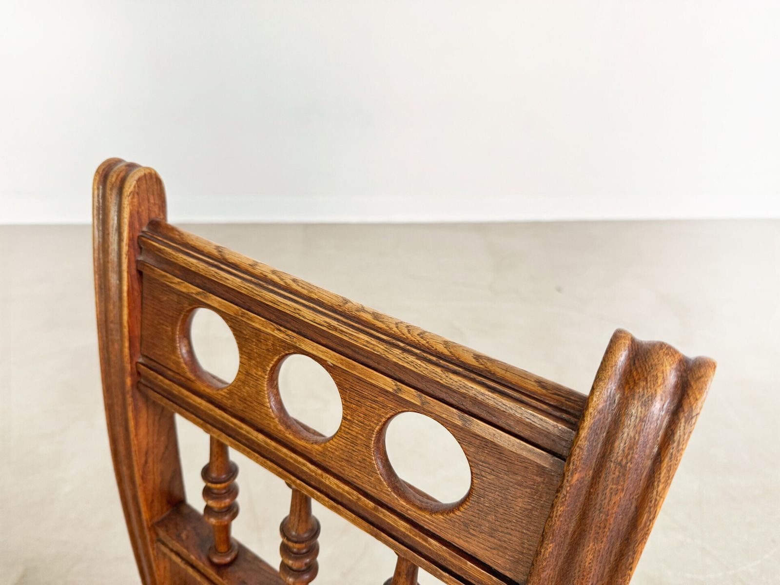 photo for sale Set Of 6 Original Art Nouveau Chairs Antique Dining Chair Carving