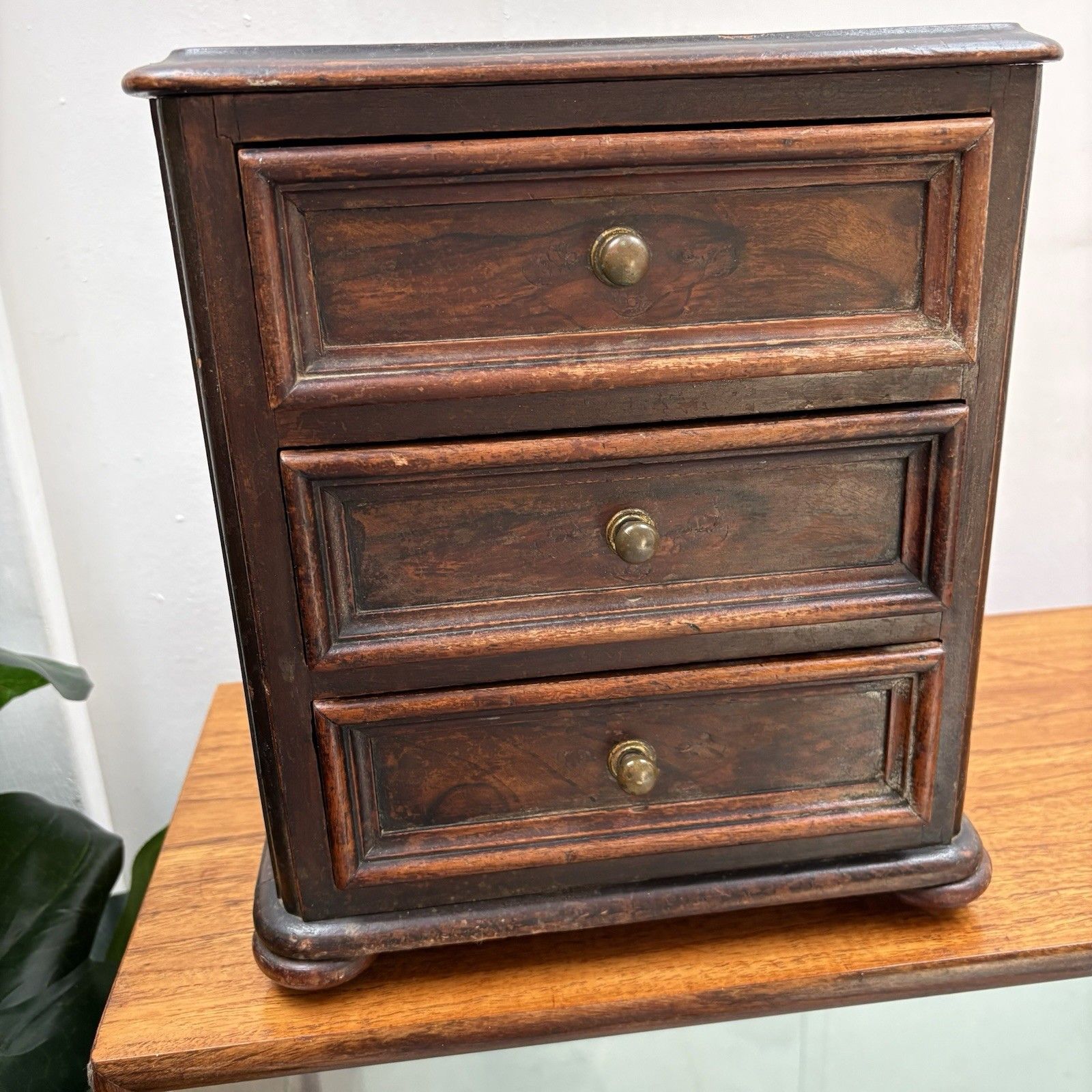 Antique Apprentice Miniature Pine Chest Of Drawers photo furniture