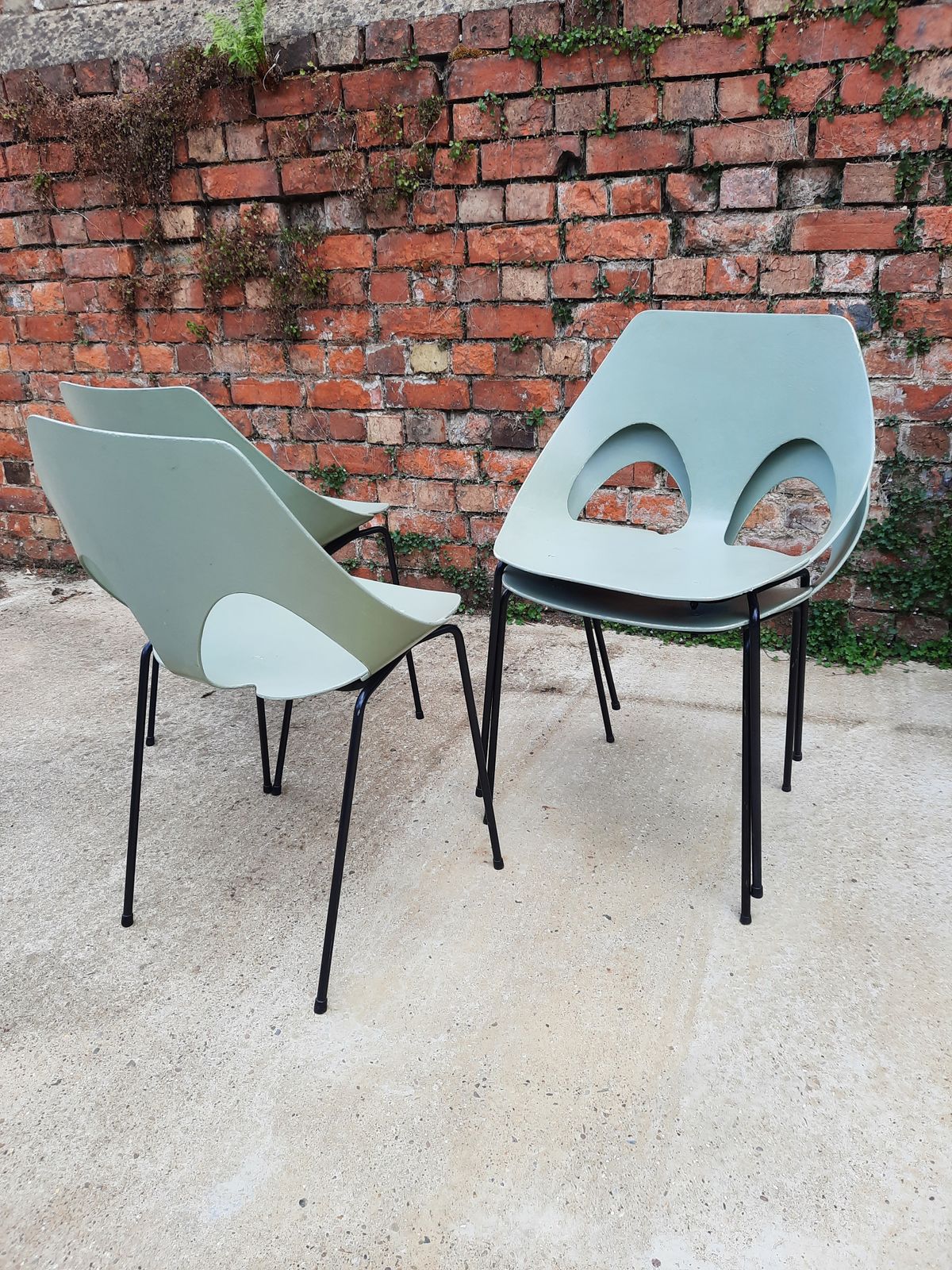 Set Of 4 C3 Jason Chairs By Carl Jacobs And Frank Guille For Kandya 1950s photo Furniture