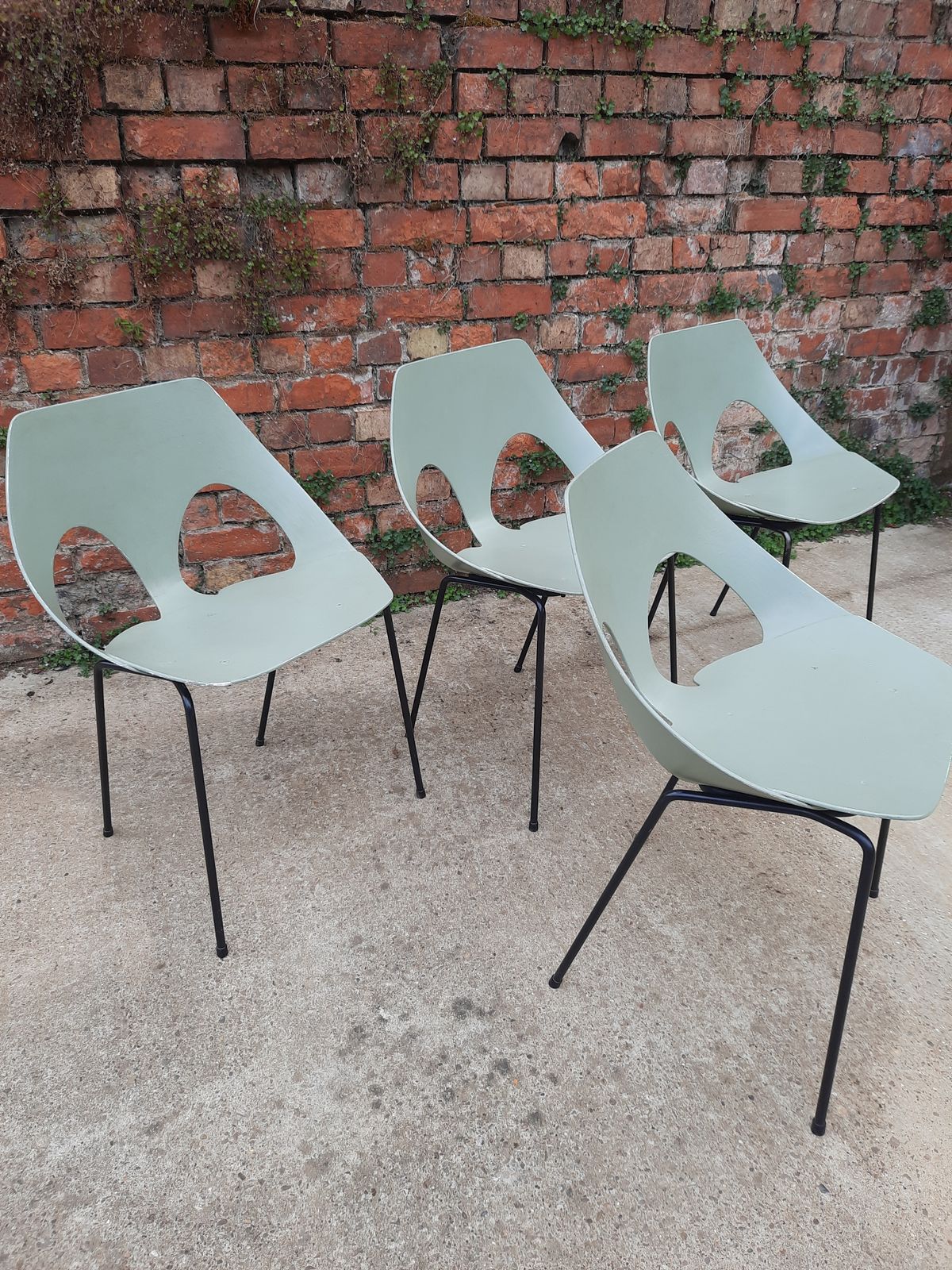 Set Of 4 C3 Jason Chairs By Carl Jacobs And Frank Guille For Kandya 1950s photo furniture
