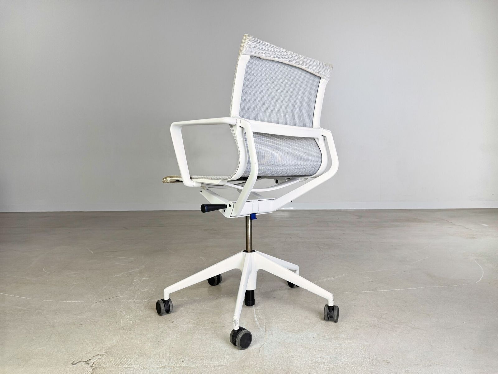 Original Vitra Physix Office Chair Trioknit Gray Grey Armchair photo vintage