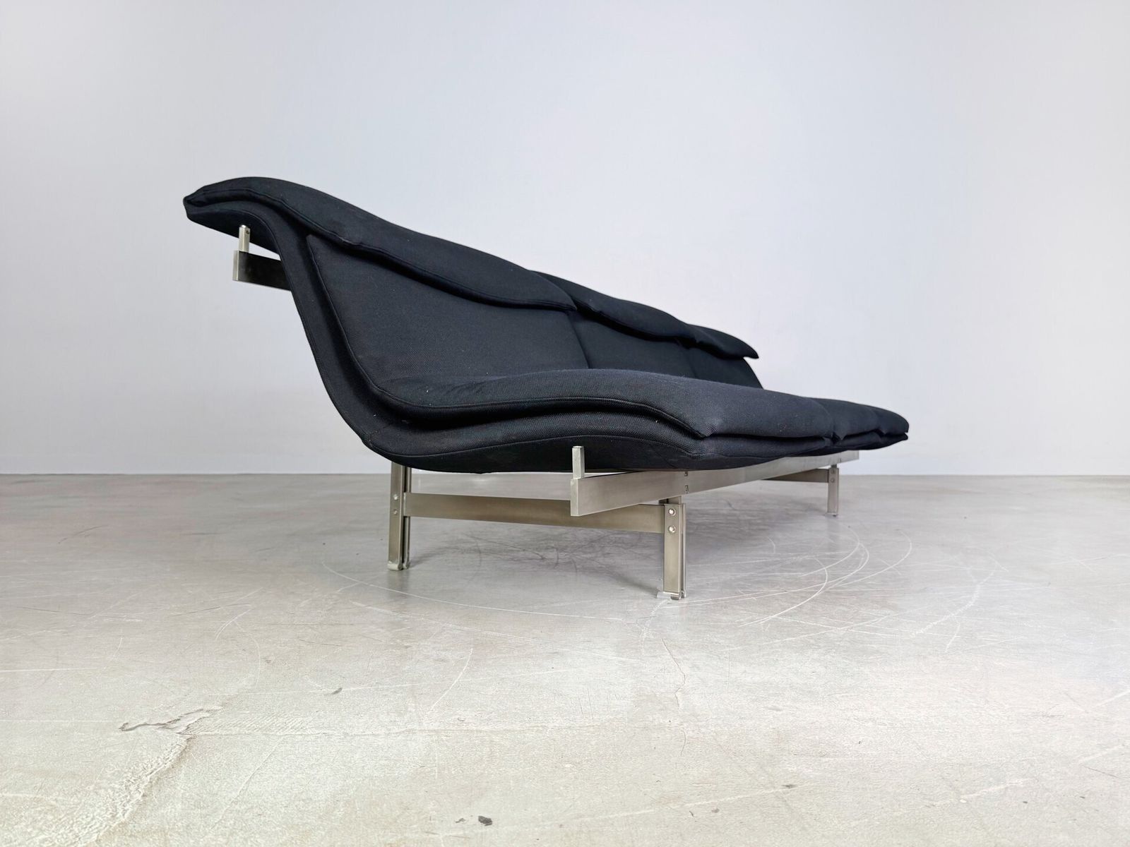 Saporiti Italia Wave Sofa Giovanni Offredi 1970 Three Seater Design photo 1790.0
