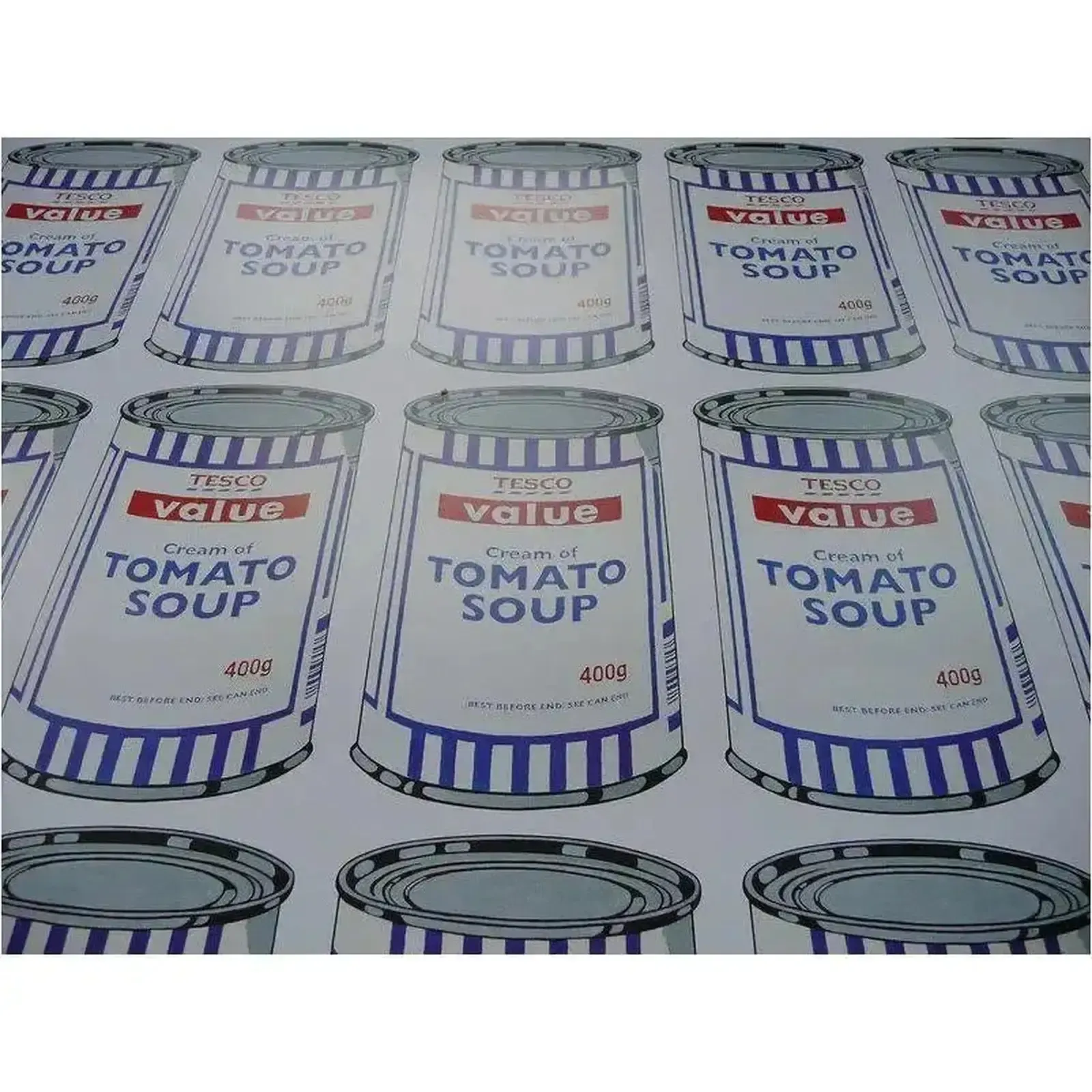 Banksy, Soup Cans, 2006, 2000s photo for sale