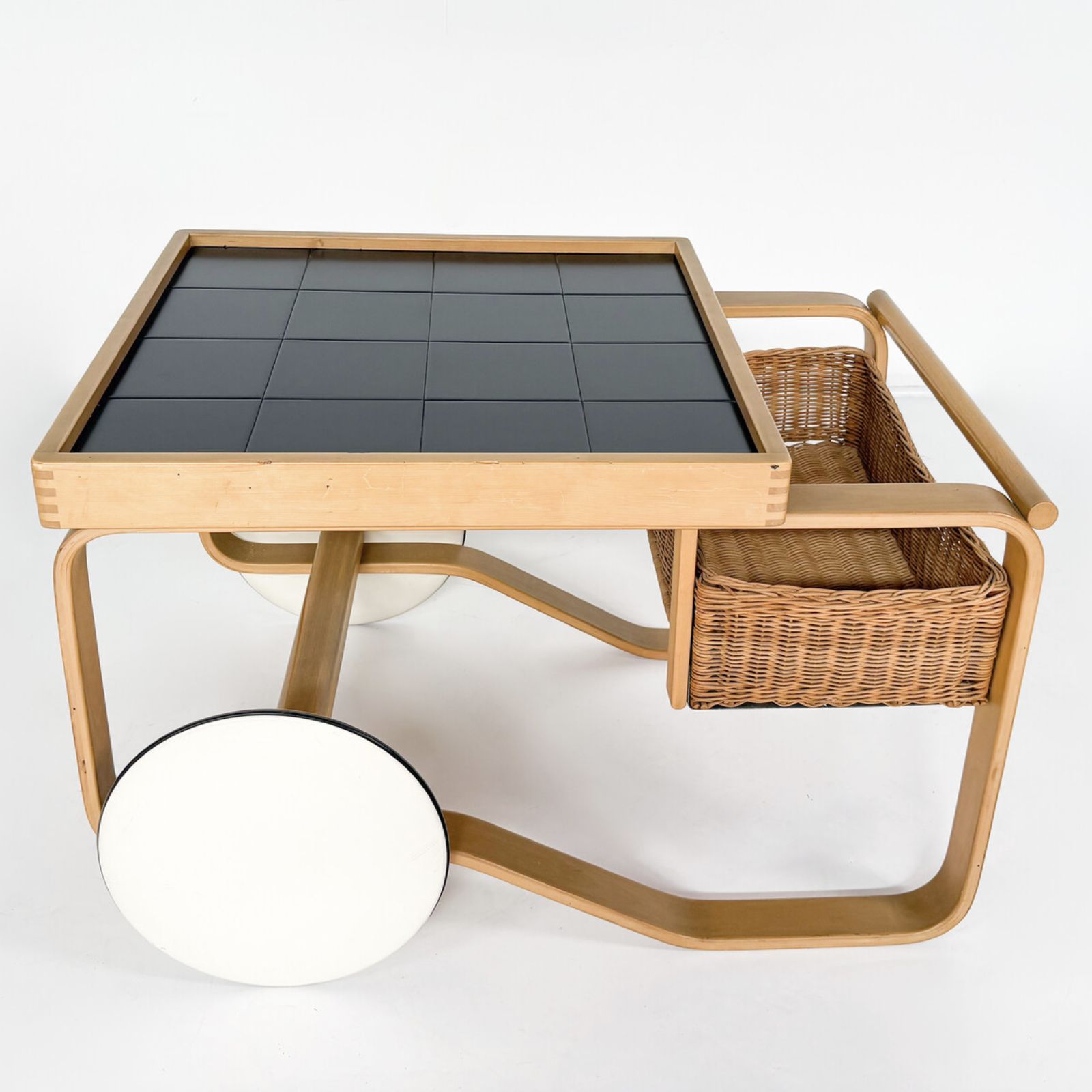 Mid Century Modern Trolley Model 900 By Alvar Aalto For Artek, 1950s photo buy