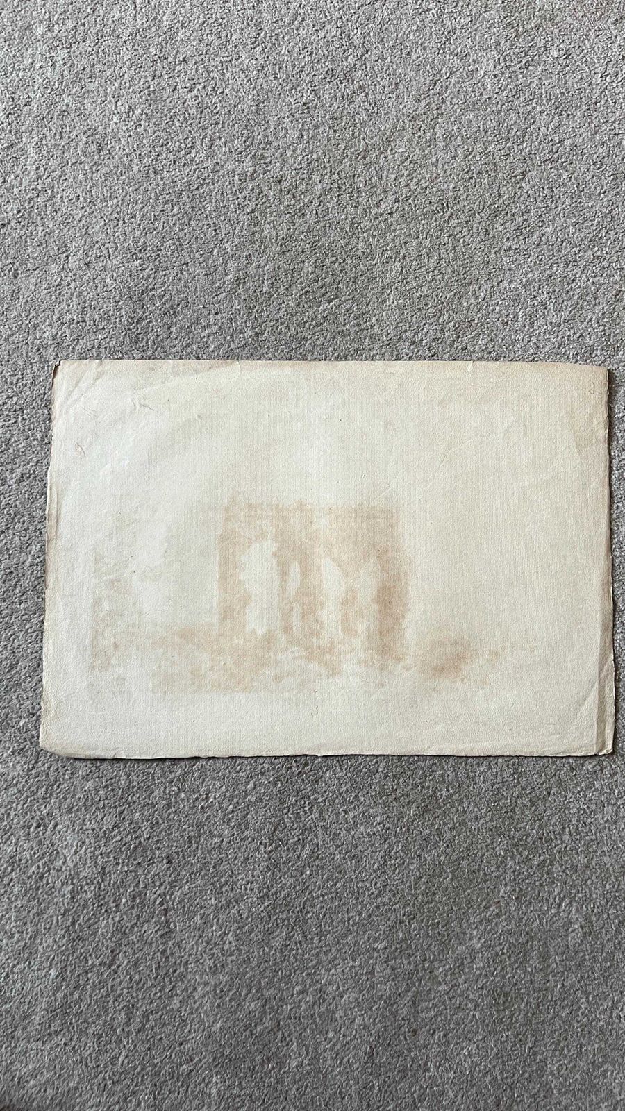 photo furniture 19th Century Architectural Etching Of Qubba Ruins In Tlemcen, Algeria By Gabrielle Niel, 1870s