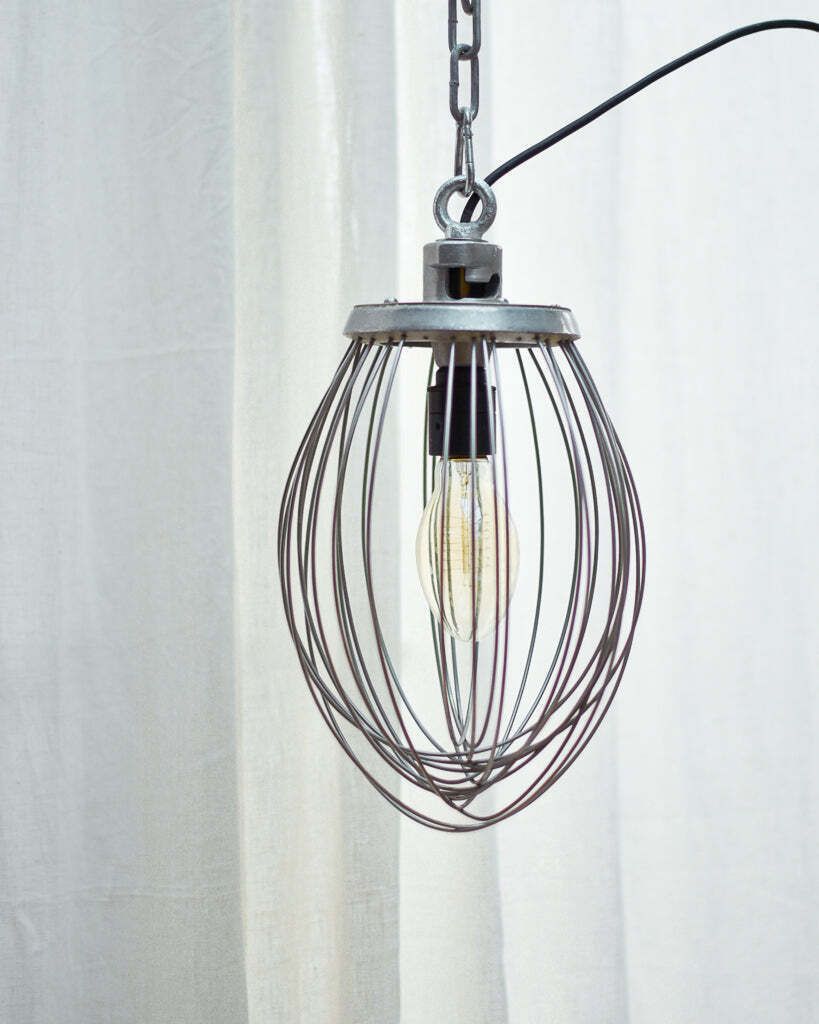 Industrial Hanging Ceiling Pendant Light (Balloon Beater Whisk) photo furniture