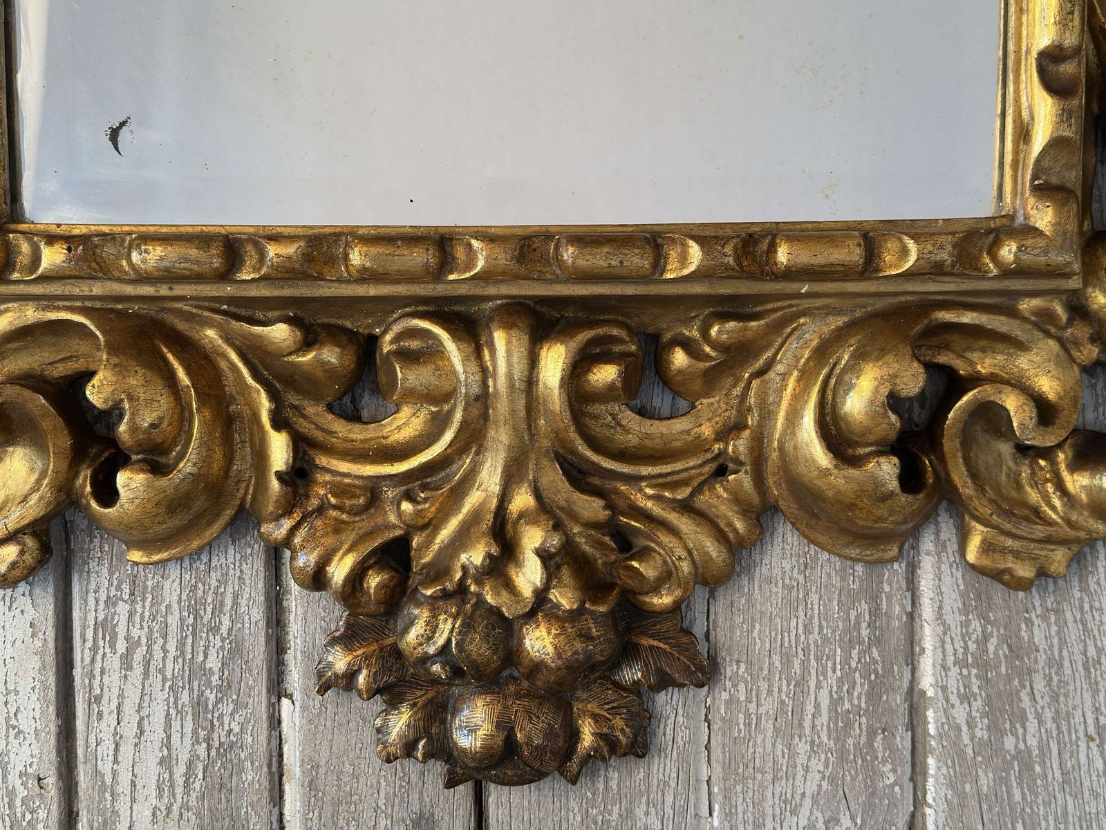 Antique Italian Rococo Revival Mirror – Late 19th Century photo Home Decor