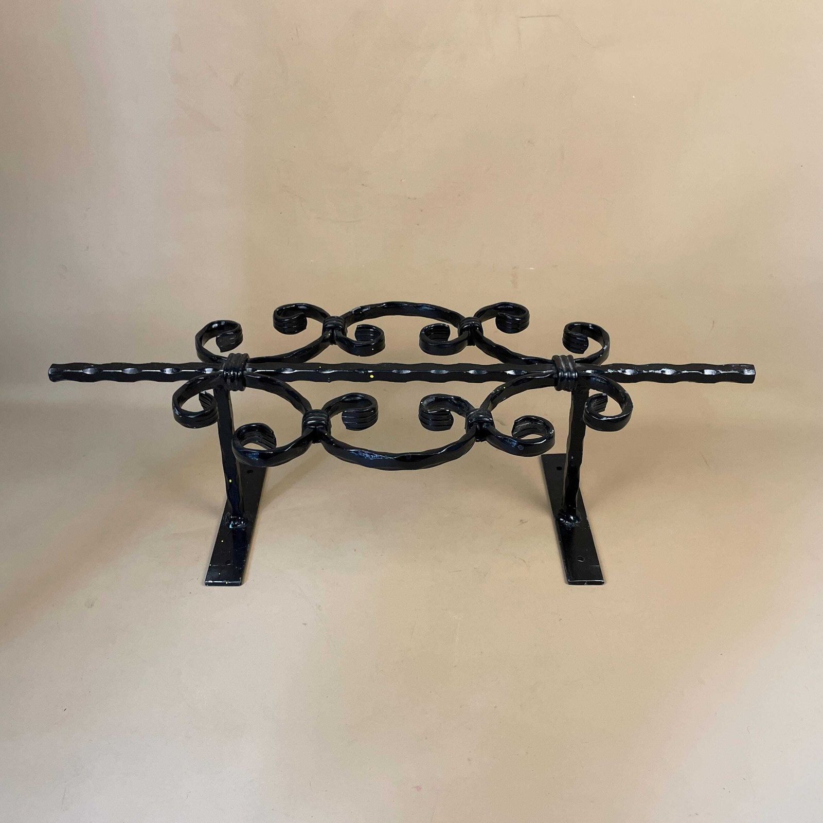 Antique Style Black Metal Garden Hose Holder Hanger Outdoor Wall Bracket Victorian Style photo for sale