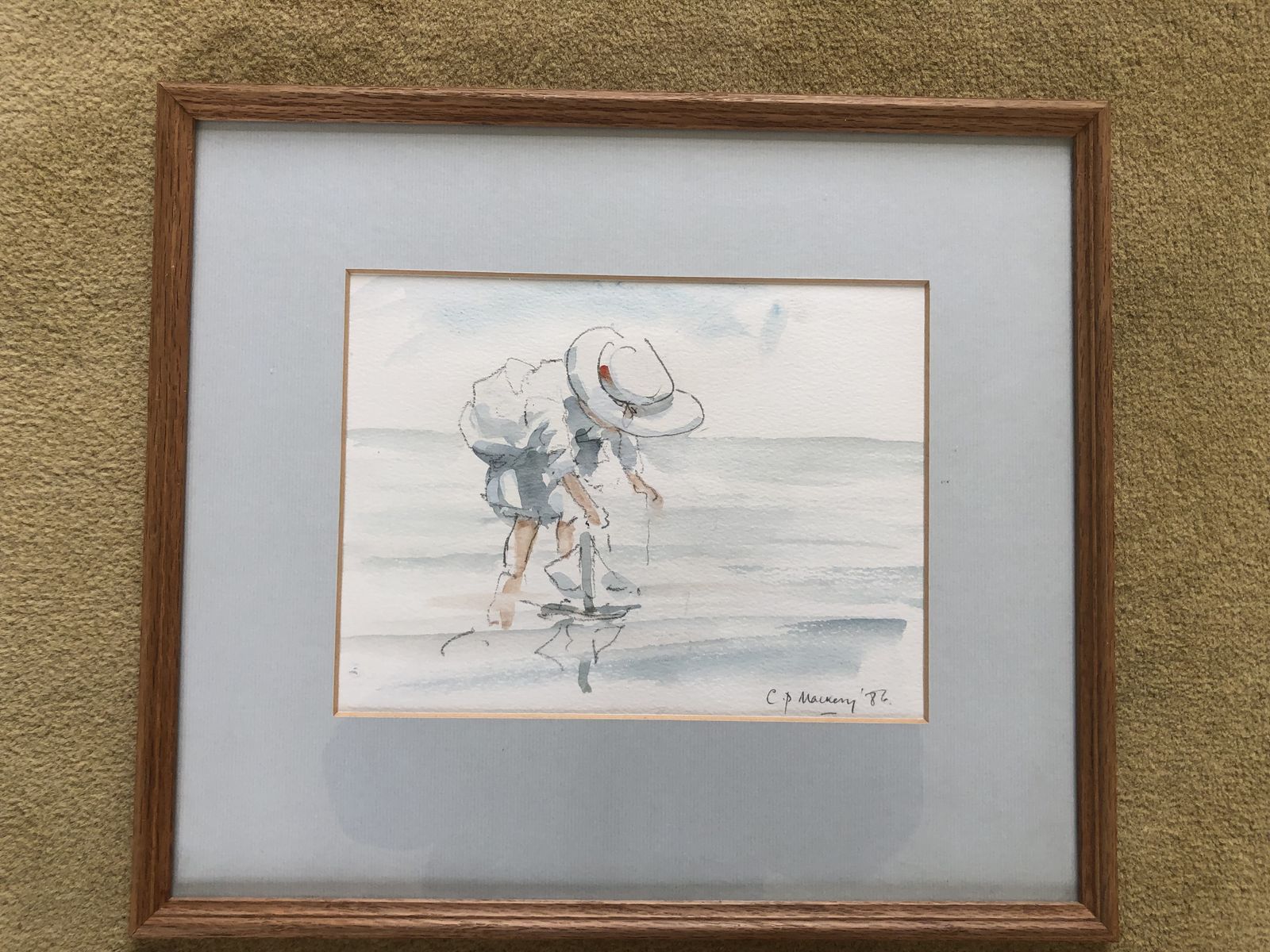 Watercolour Painting By Charlie Mackesy