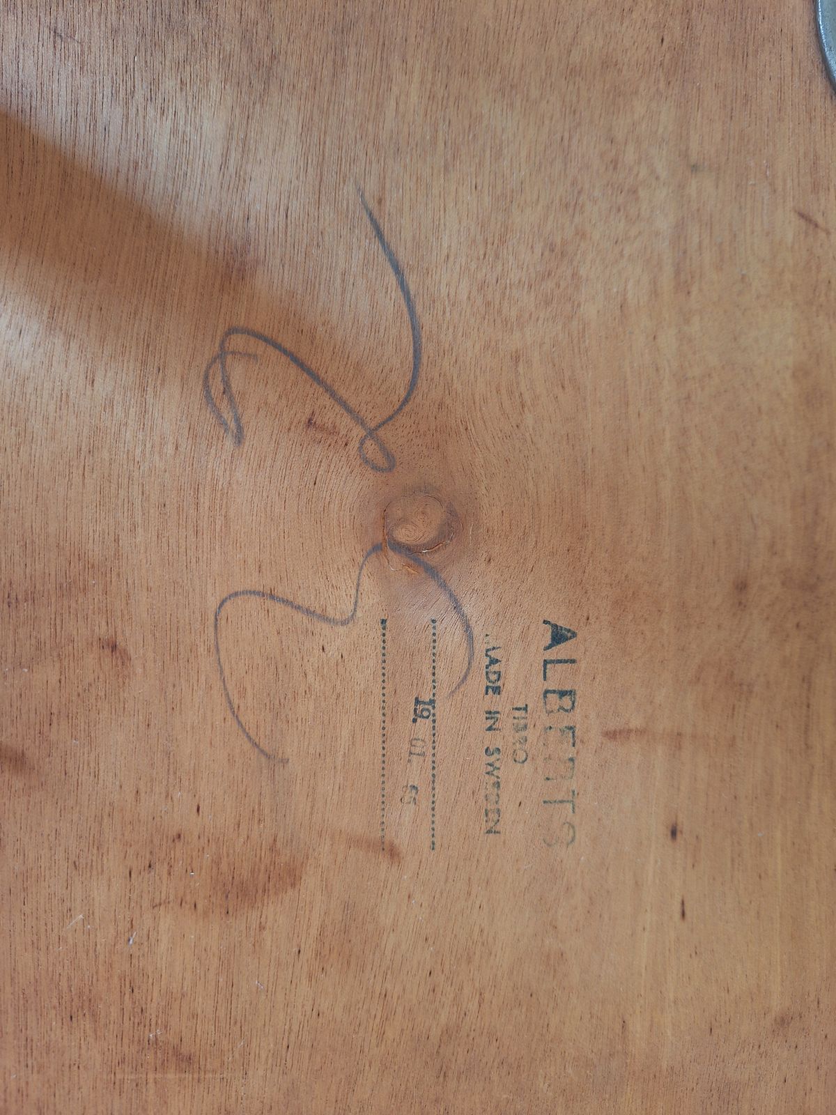 Swedish Mid Century Teak Nesting Coffee Table By Albert Larsson photo vinterior