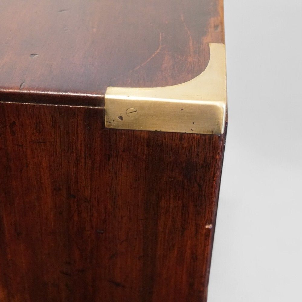 Victorian Mahogany Military Chest photo for sale
