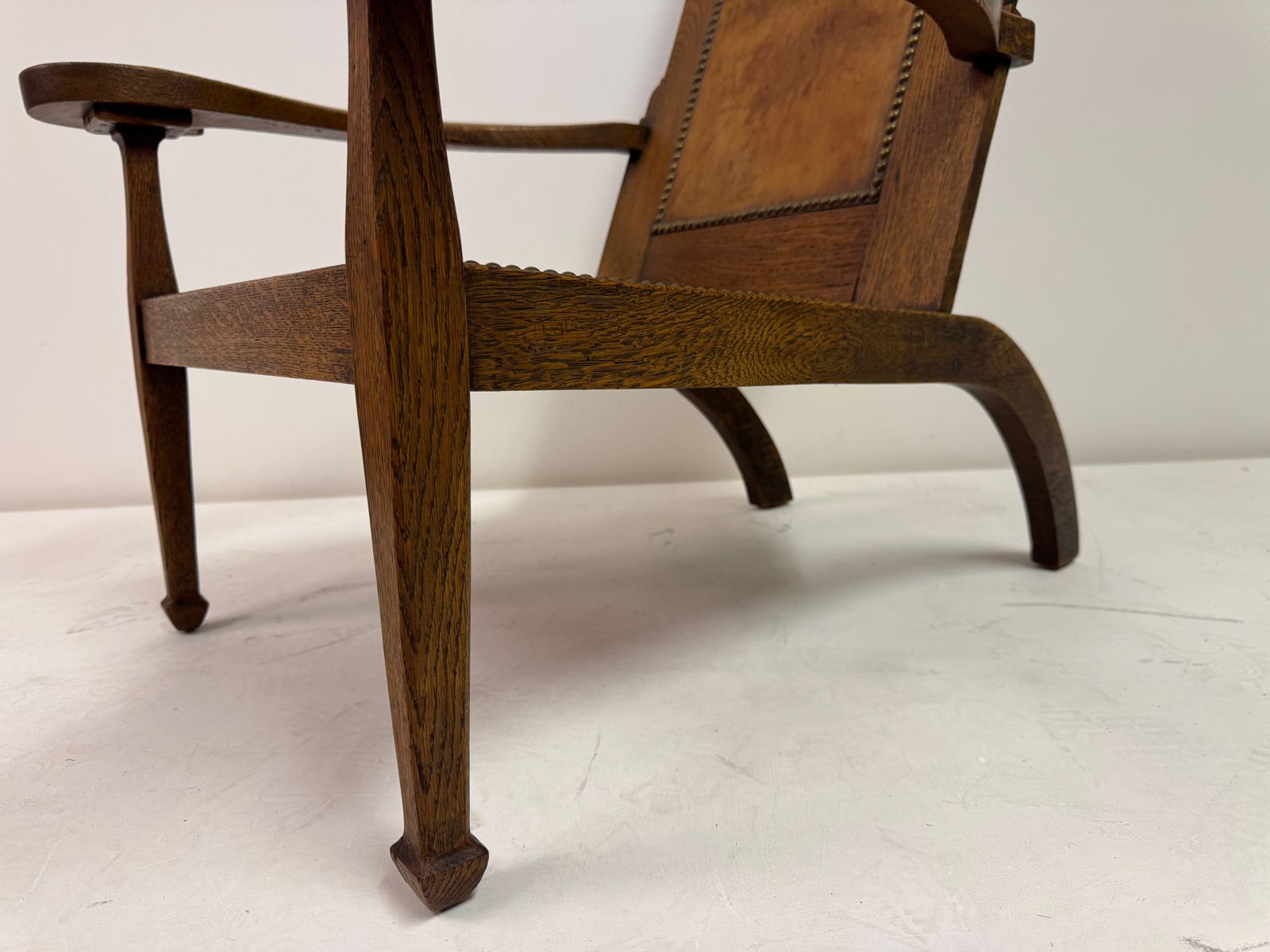 photo buy Arts And Crafts Oak Studio Chair By Arthur Simpson Of Kendal, Circa 1910