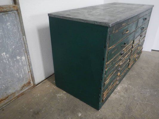 Typography Chest Of Drawers, 1950s photo for sale