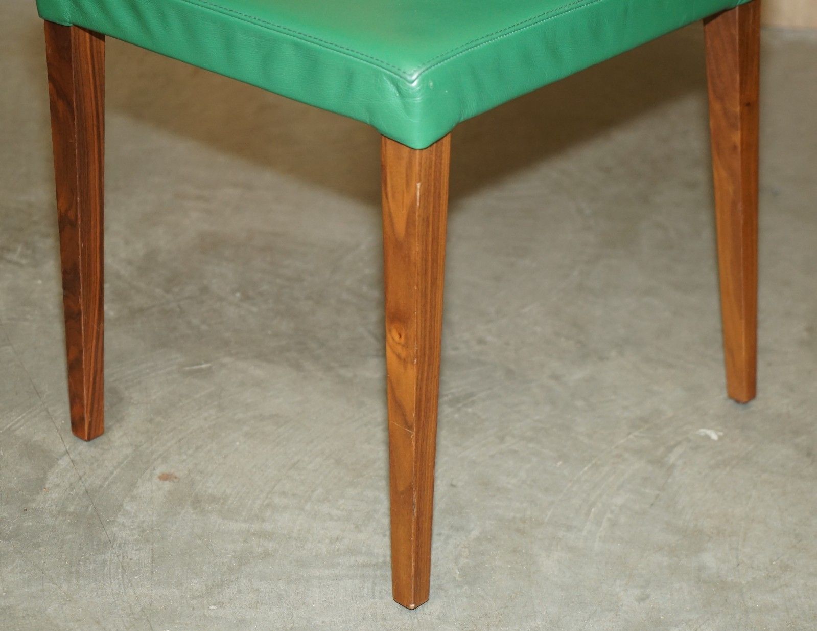 Four Important & Rare Original Rolex Green Leather Boutique Dealers Armchairs photo buy