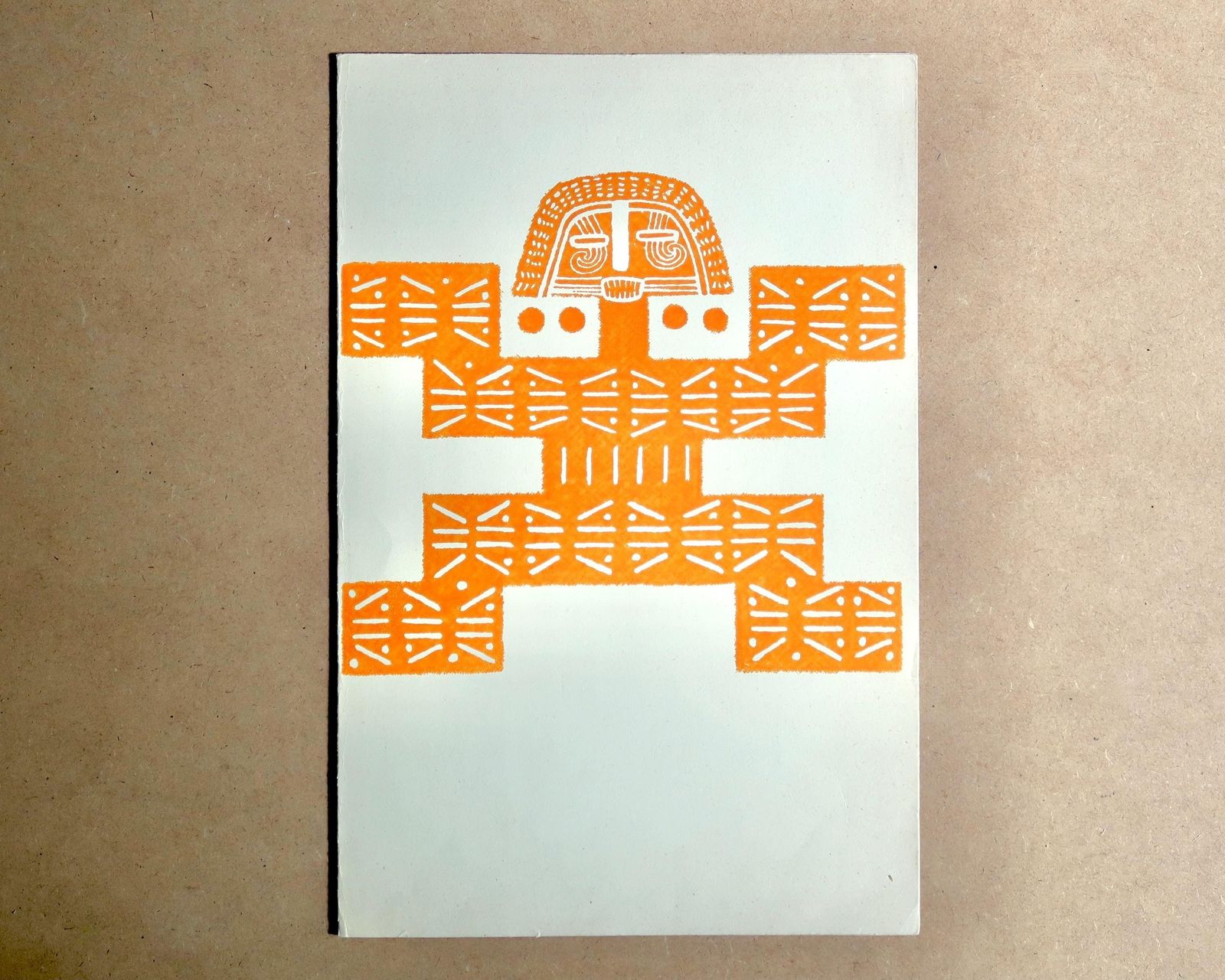 Original Pre Colombian Print By Georges Arnulf, 1967 / Tolima, Calima, Quimbaya Style