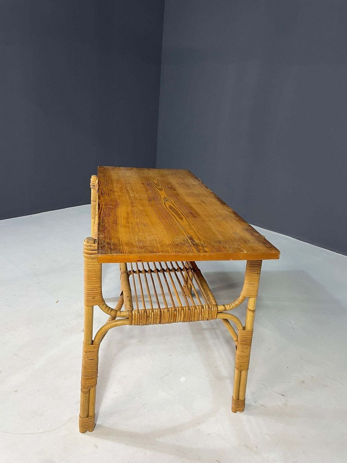 photo vinterior Art Deco Rattan Seating Set, Central Europe, 1930s–1940s