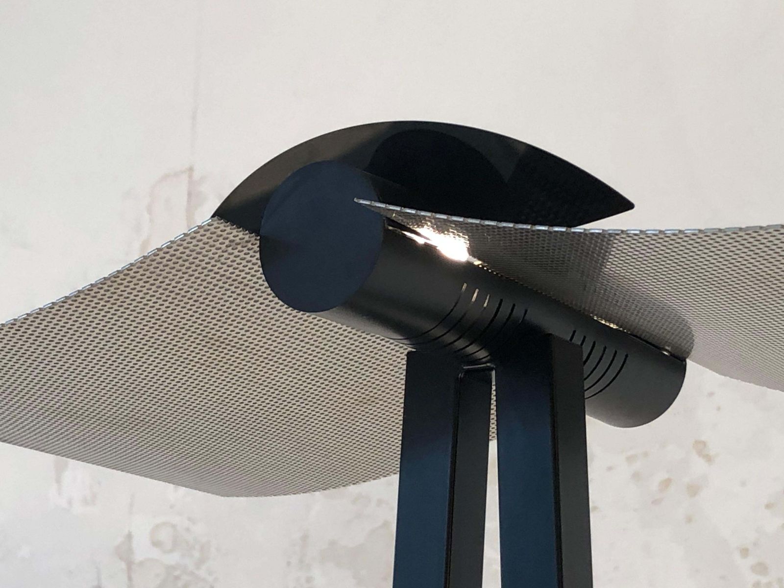 photo buy Radical Minimal Post Modern Floor Lamp By Verre Lumiere, France 1980
