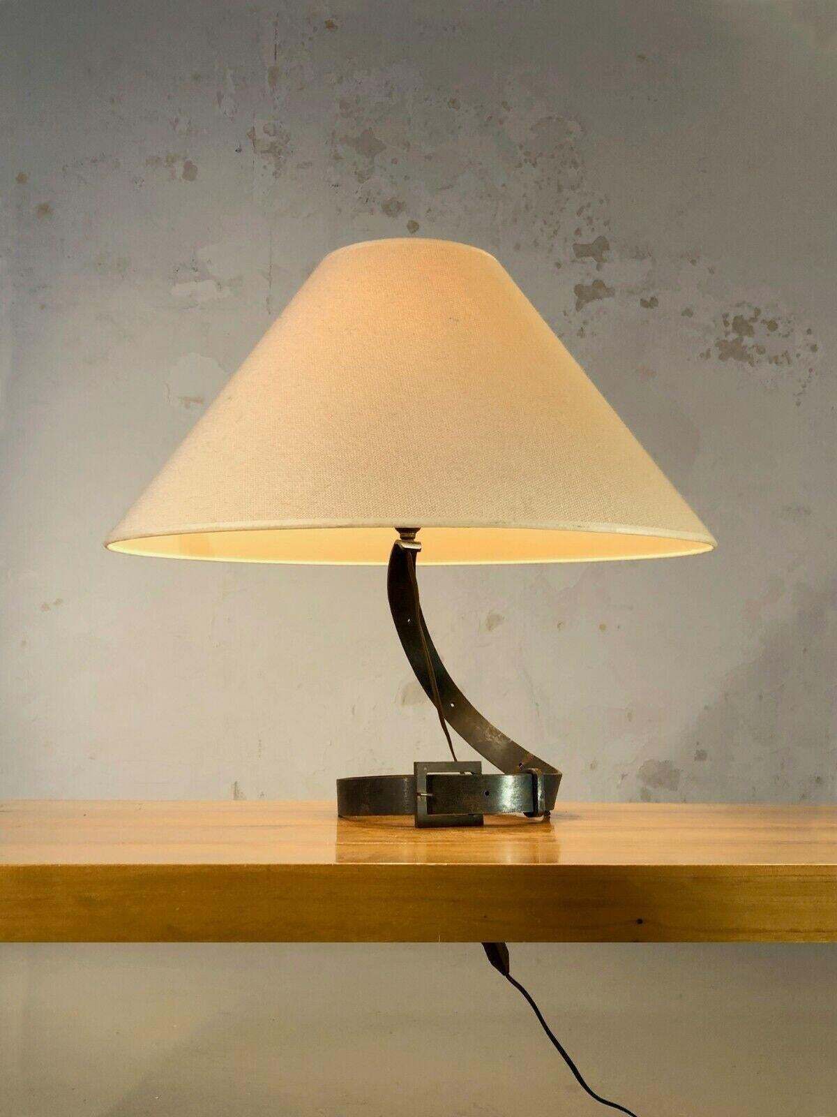 A Brutalist Iron Belt Plate In The Style Of Jacques Adnet France 1950 photo furniture