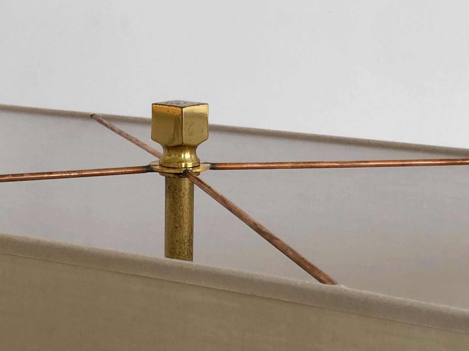 Pair Of Neoclassic Ceiling Lights, In The Style Of Romeo Rega, Italy 1970 photo vinterior