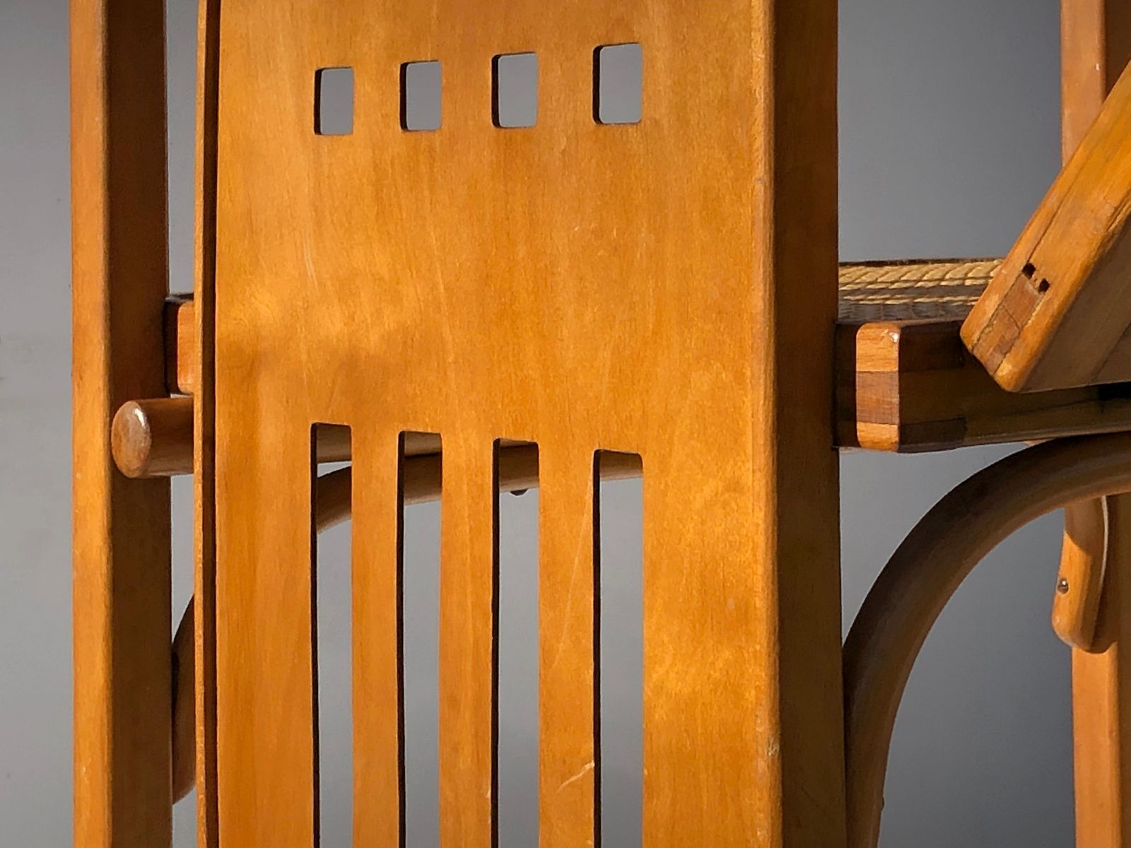 Furniture Sitzmaschine Chair By Josef Hoffmann & Fischel Wiener Werkstatte Austria 1910 photo