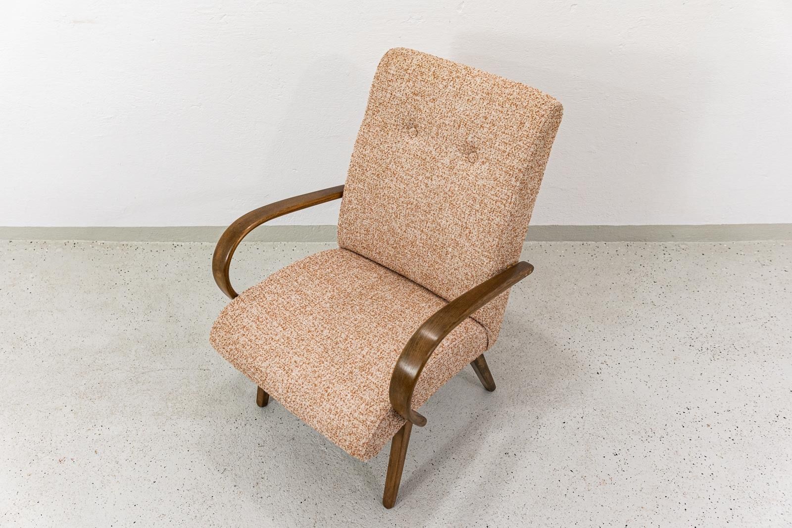 Mid Century Armchair Model 53 By J šmidek For Ton, 1960s photo buy