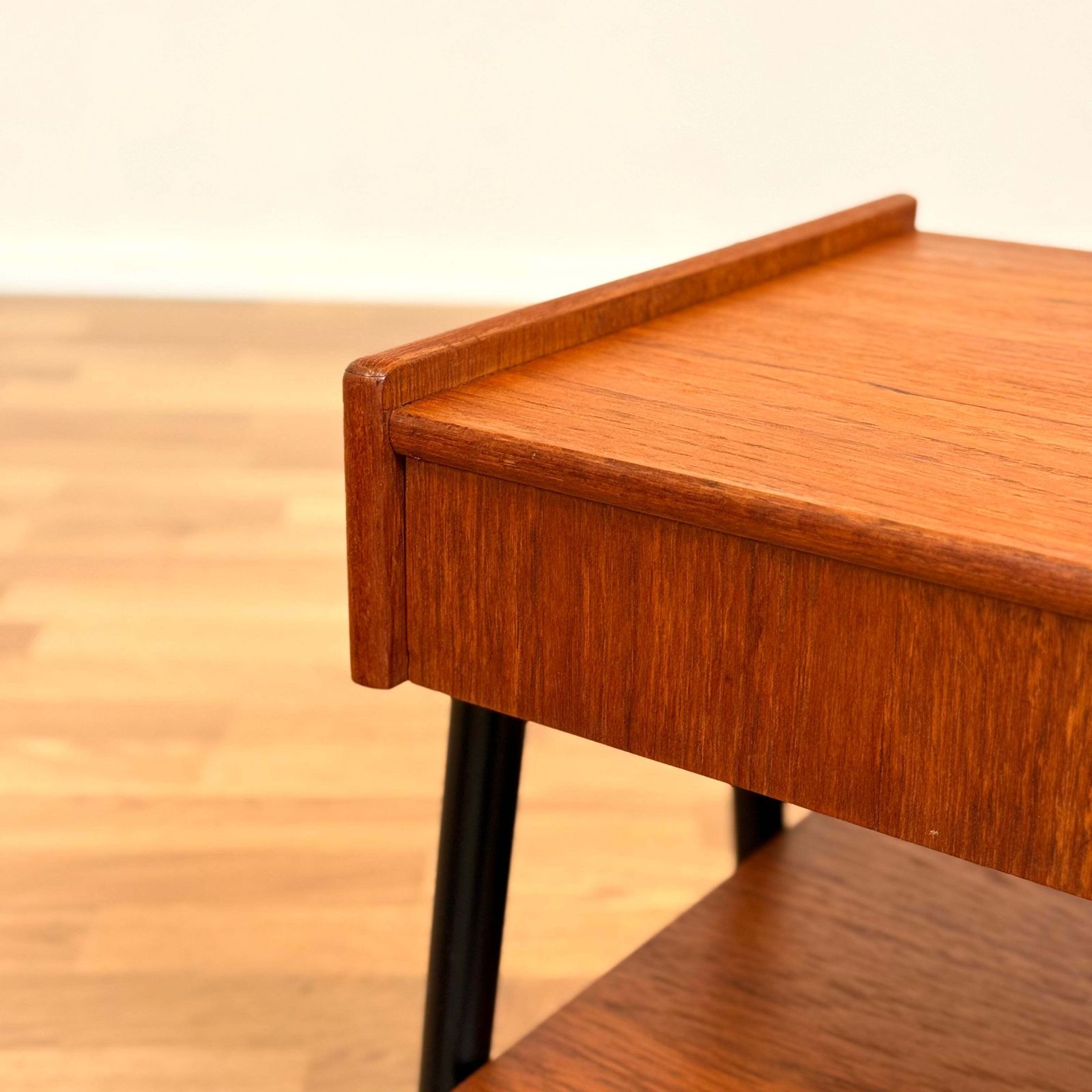 photo for sale Set Of 2 Bedside Table In Teak By Ab Carlström & Co Möbelfabrik