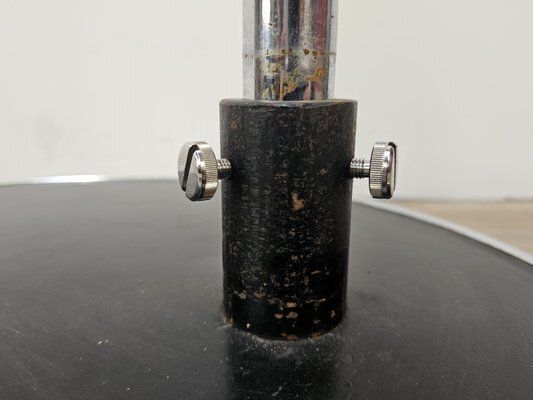 photo buy Mid Century Floor Lamp In Metal And White Glass, 1970s