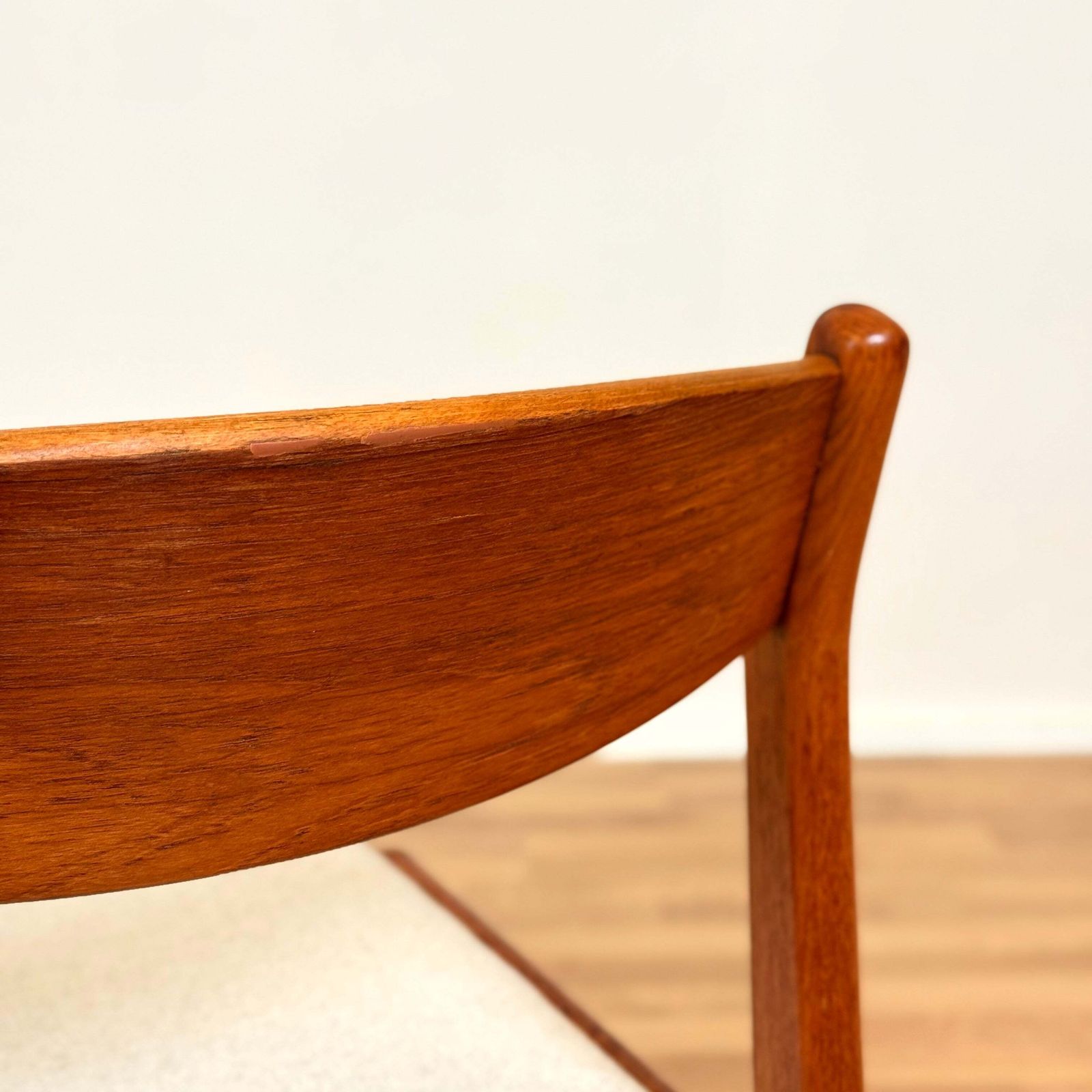 Set Of 2 Dining Chairs In Teak By Erik Kirkegaard photo buy