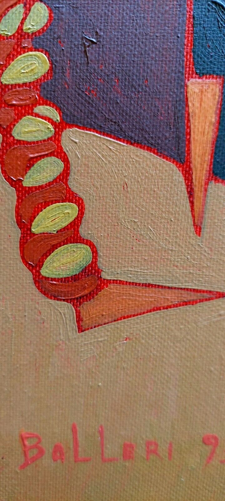 photo furniture Franco Danceri 1993 Abstract Painting Oil On Canvas