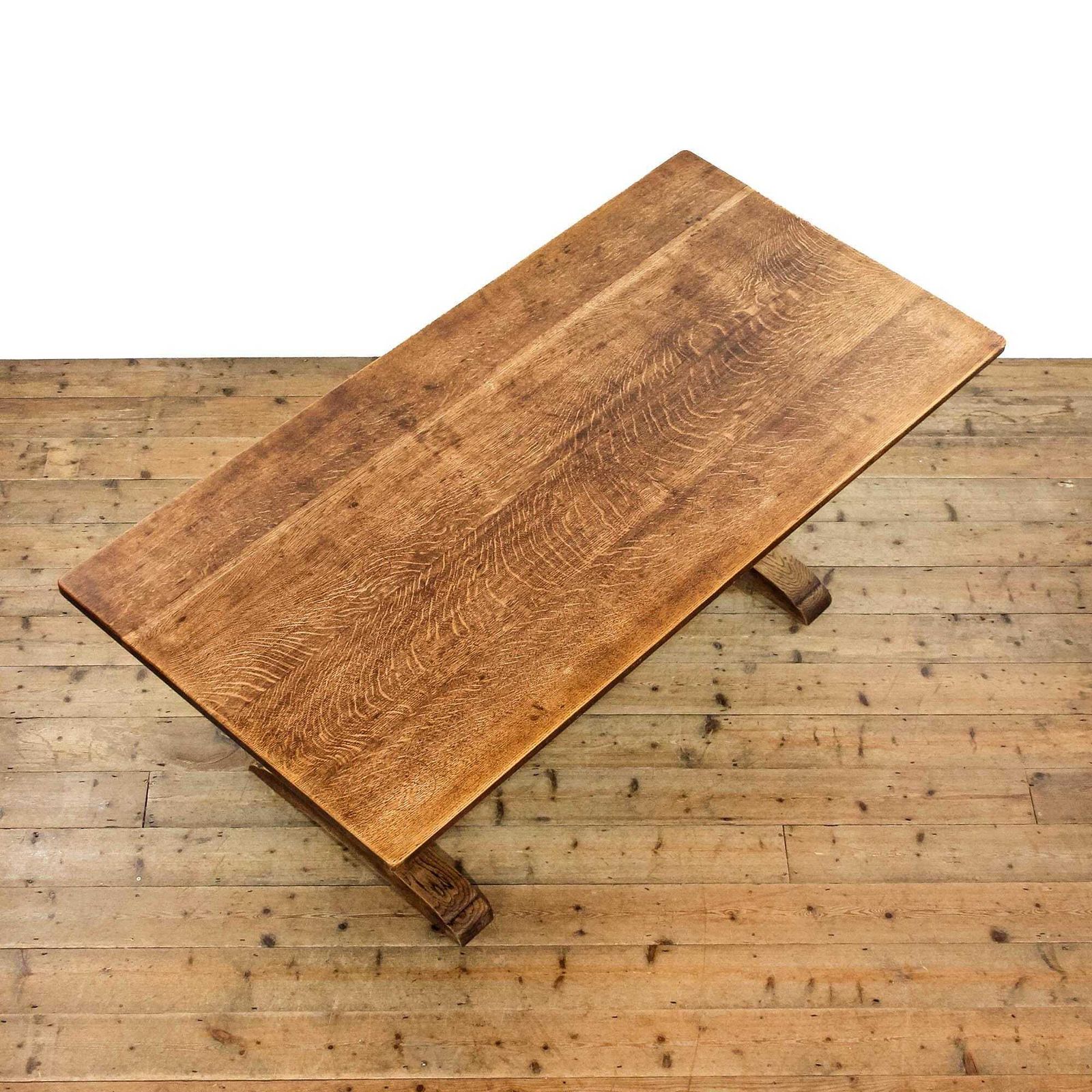 Large Antique Oak Refectory Table | Vintage Table | Vintage Kitchen Table | Dining Table | Vintage Oak Tables | Centre Tables photo vinterior
