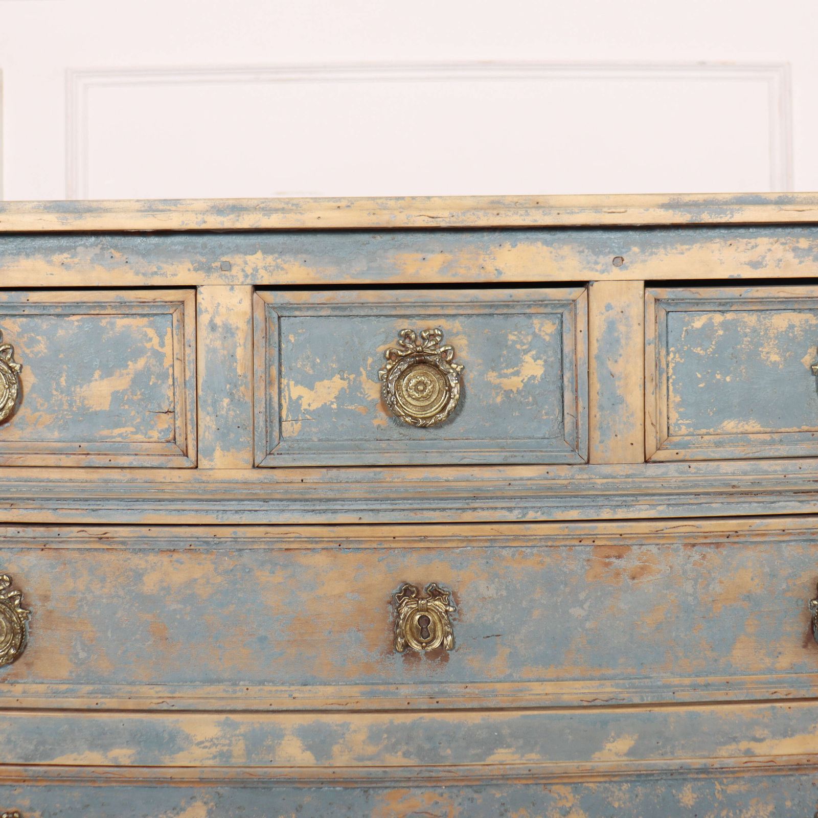 French Painted Commode, 1800s, Antique photo for sale