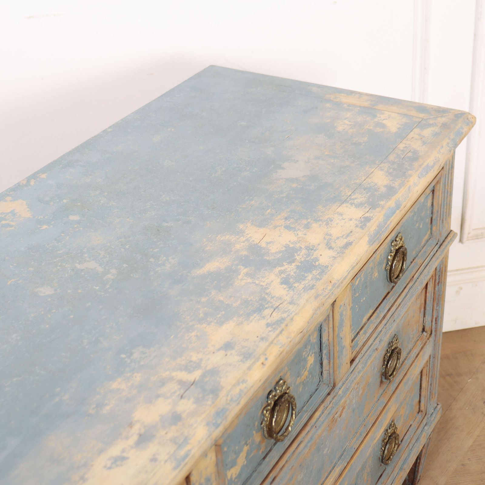 photo vinterior French Painted Commode, 1800s, Antique