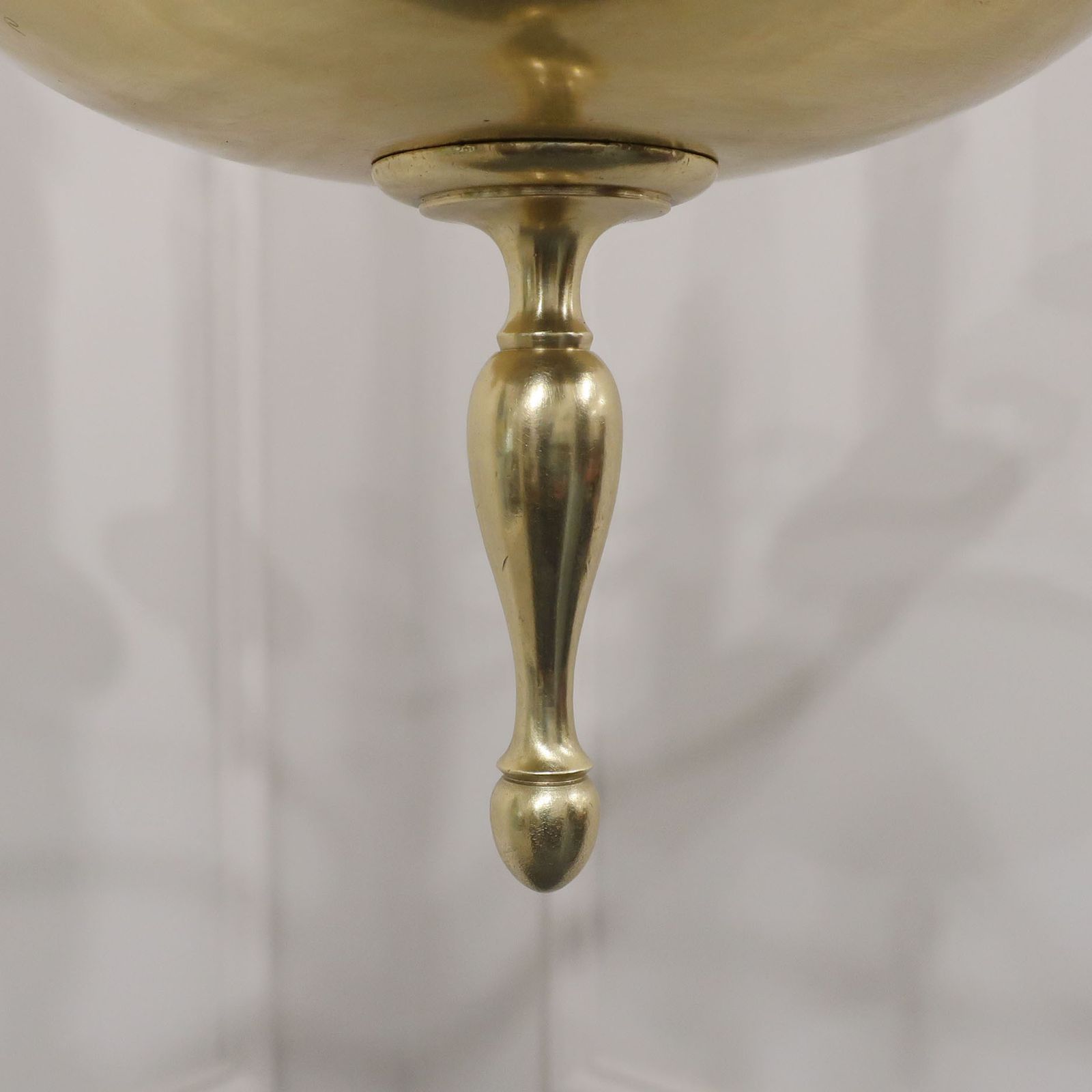 Large English Art Nouveau Gilt Bronze Chandelier photo vinterior