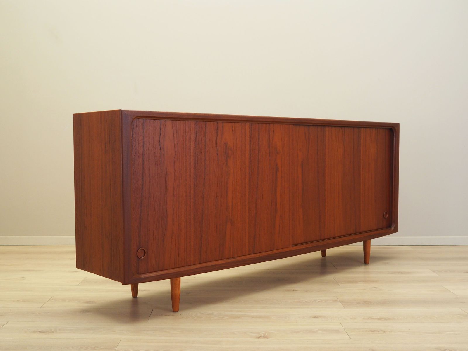 Teakhouten Dressoir, Deens Design, Jaren 1970, Productie: Denemarken photo vinterior