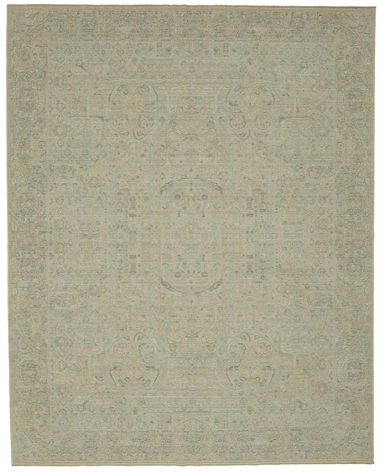 Hand Loom Wool Oushak Rug 277 Cm X 350 Cm