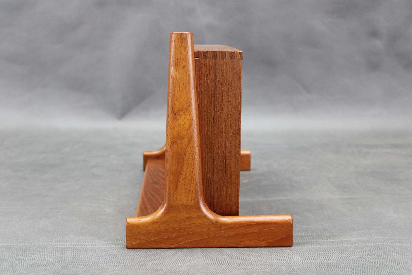 1950s Pair Of Rare Borge Mogensen Teak Floating Night Stand By Dyrlund Denmark photo vinterior