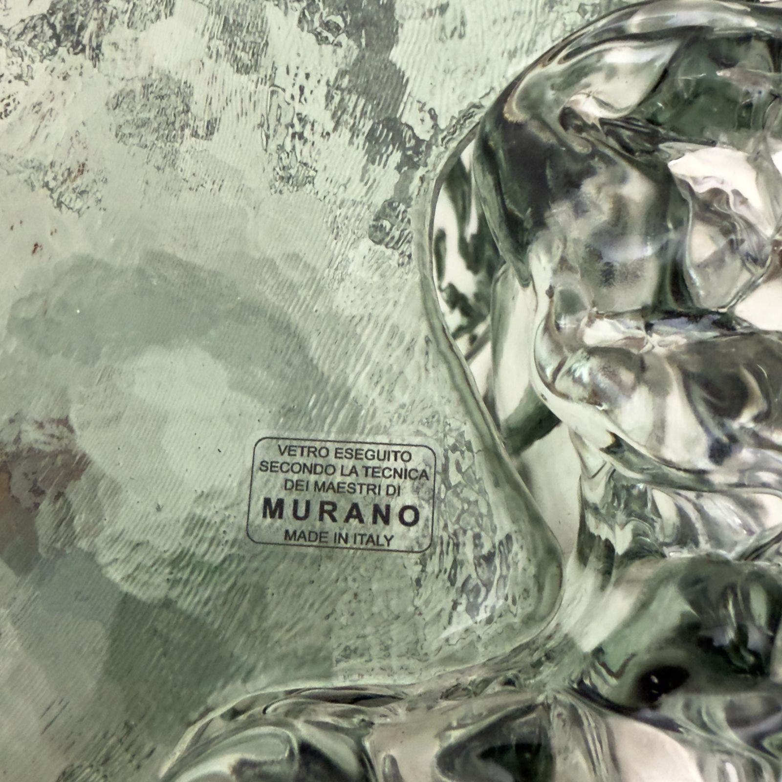 Pair Of Aquamarine Murano Glass Coffee Table By Tokujin Yoshioka photo vintage