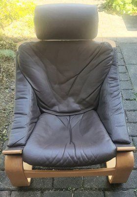 Swedish Kroken Lounge Chair And Ottoman By åke Fribyter For Nelo, Set Of 2 photo Furniture