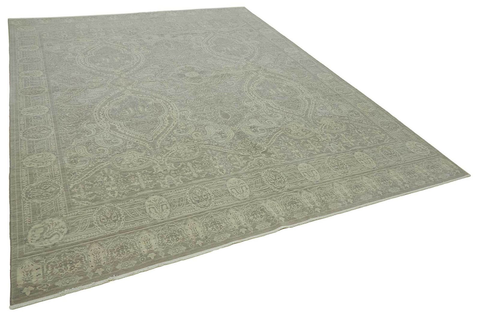 Hand Loom Wool Oushak Rug 283 Cm X 365 Cm photo furniture