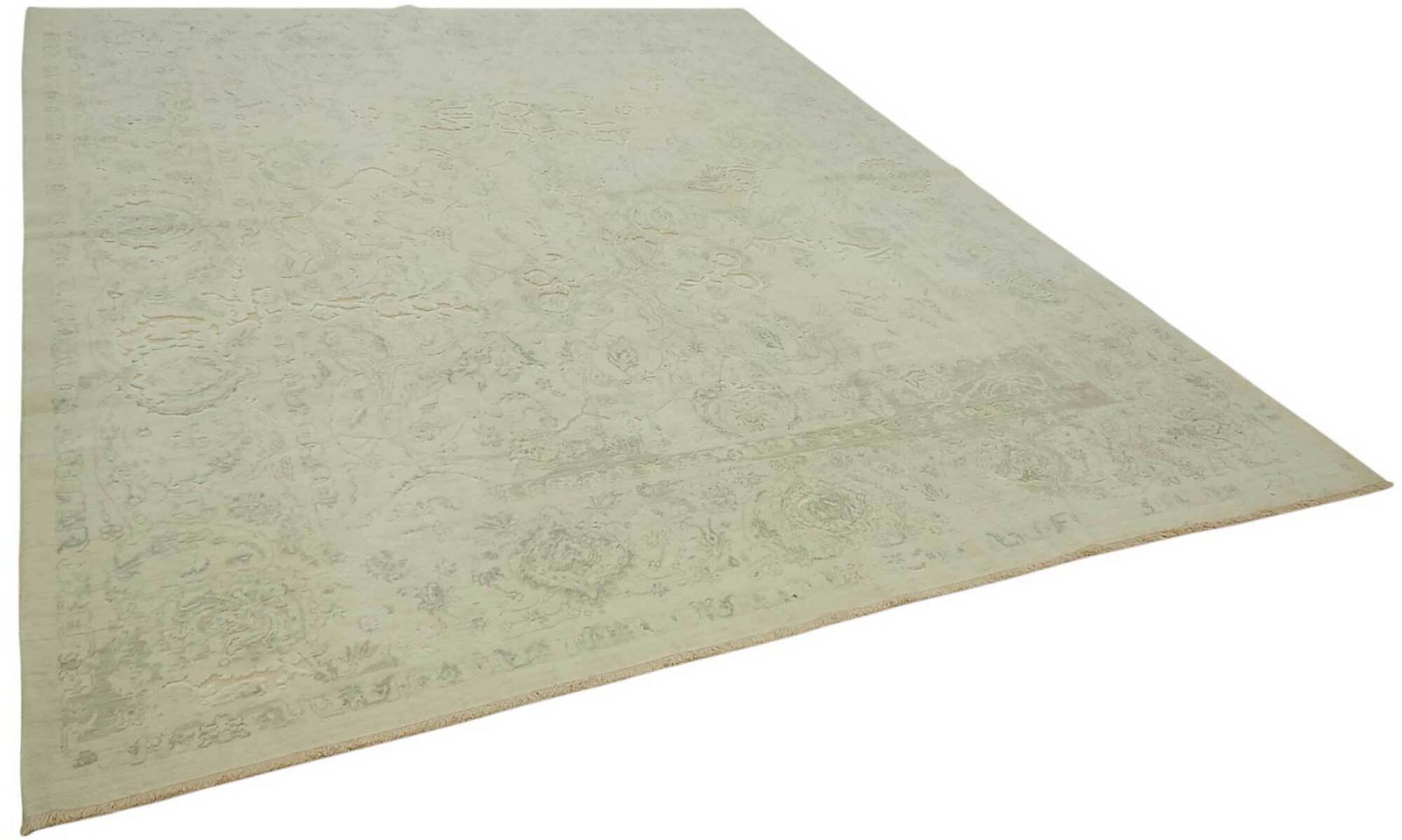 Hand Loom Wool Oushak Rug 282 Cm X 356 Cm photo furniture