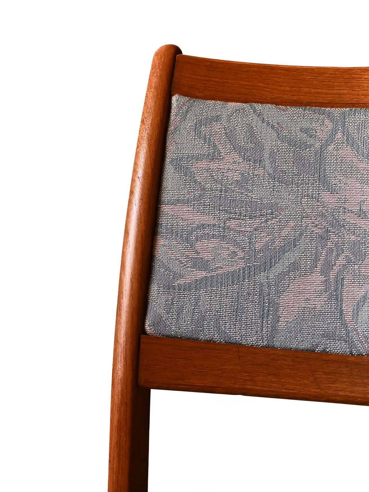 Set Of 4 Scandinavian Teak Chairs From The 1960s With Original Upholstery photo buy