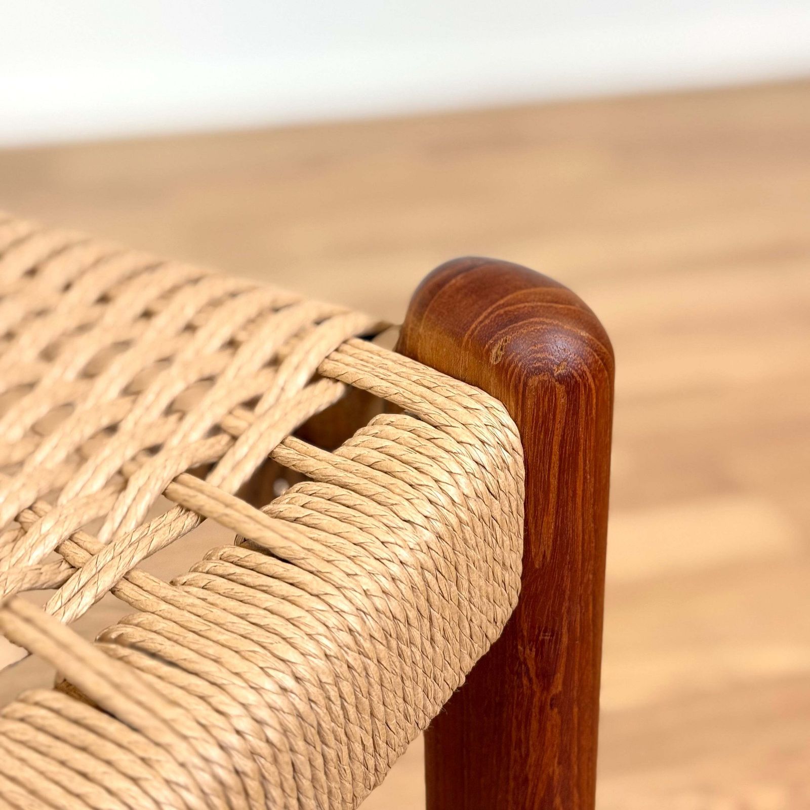 photo for sale Set Of 6 Dining Chairs In Teak By Emc Møbler
